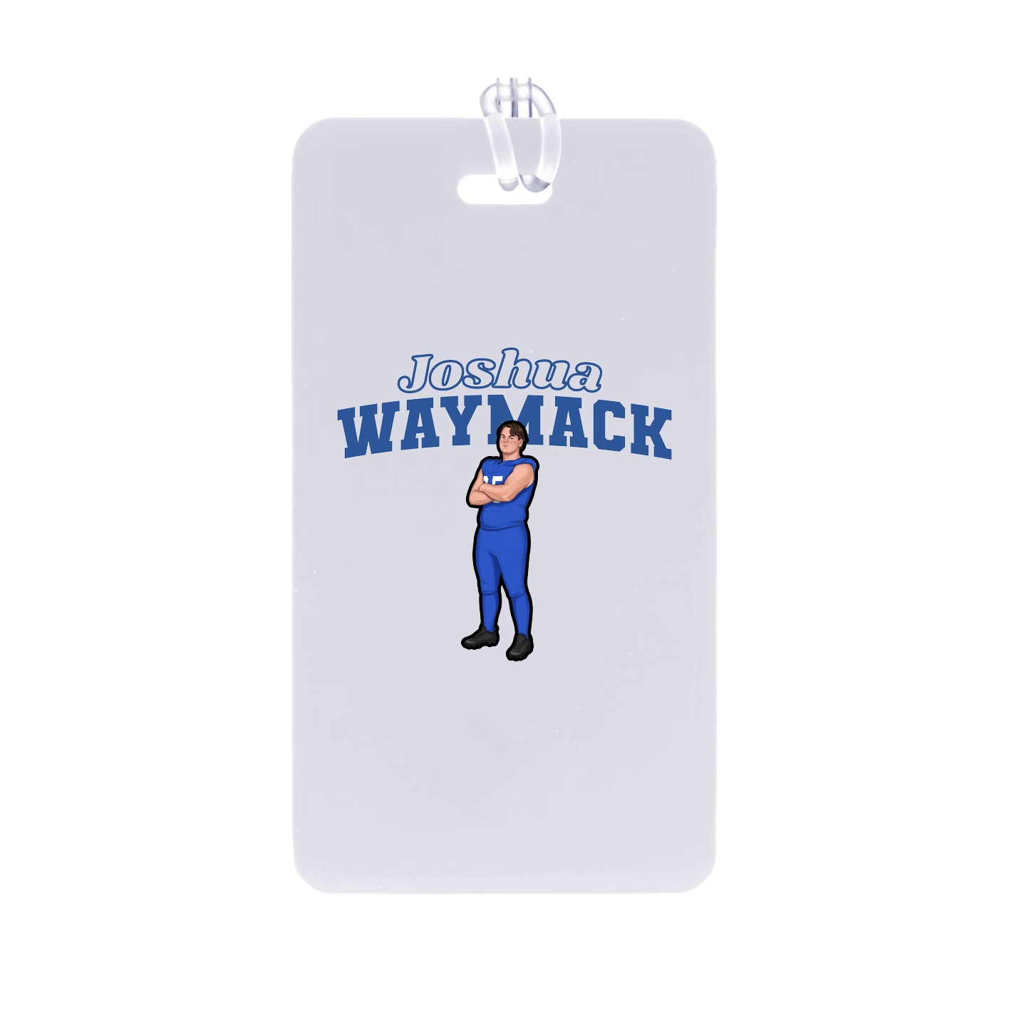 Bag Tag — Name Arch in Classic