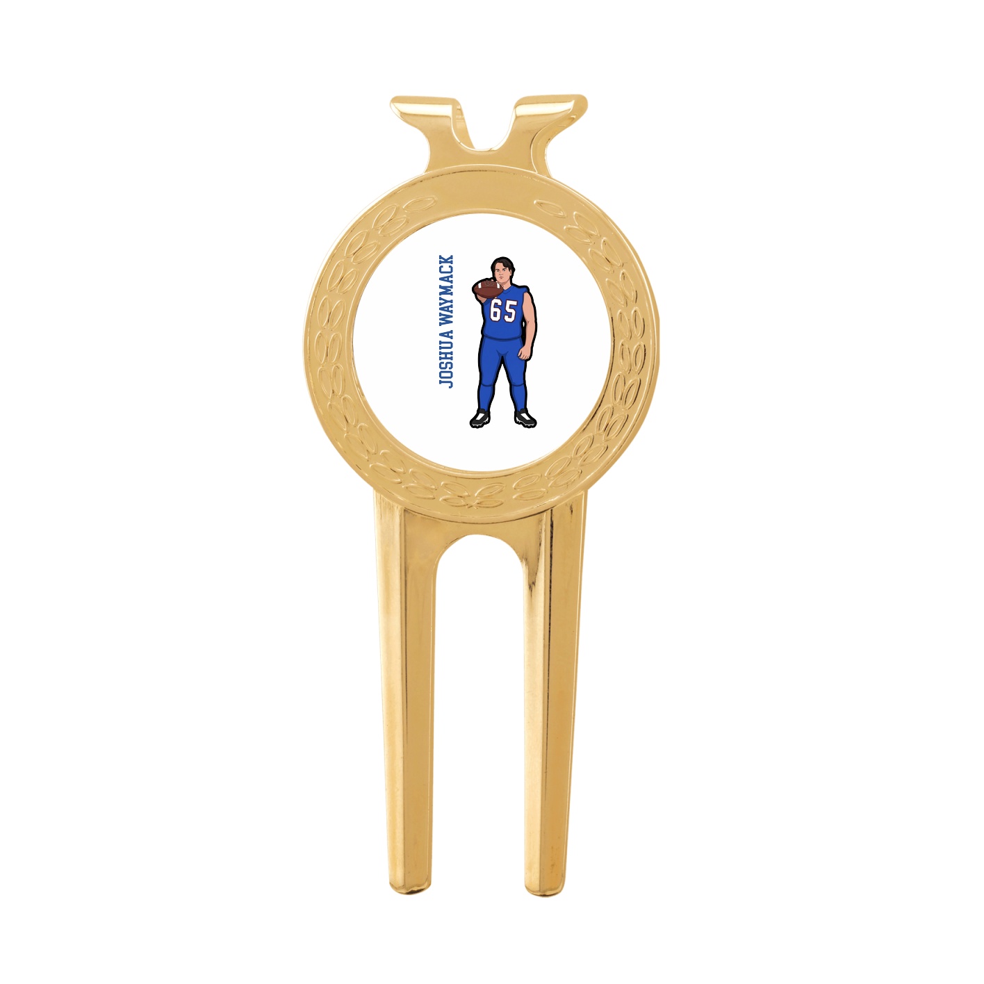 Divot Tool with Ball Marker — Name Vertical in Classic