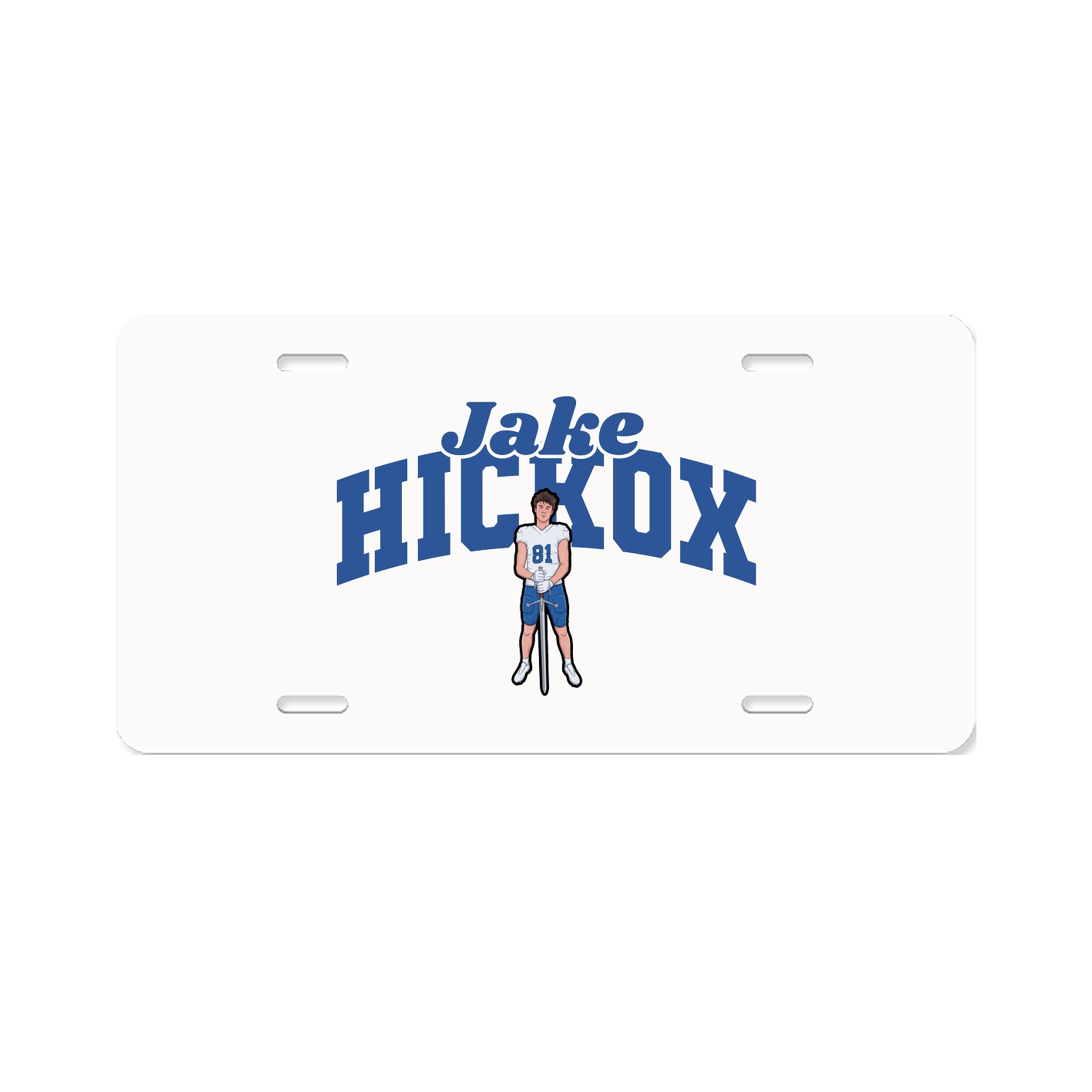 License Plate — Signature Arch in Classic