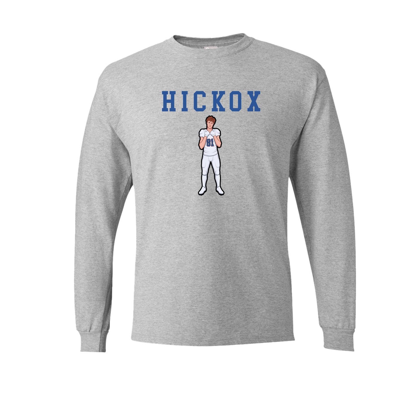 Long Sleeve Tee — Shirsey in Grey