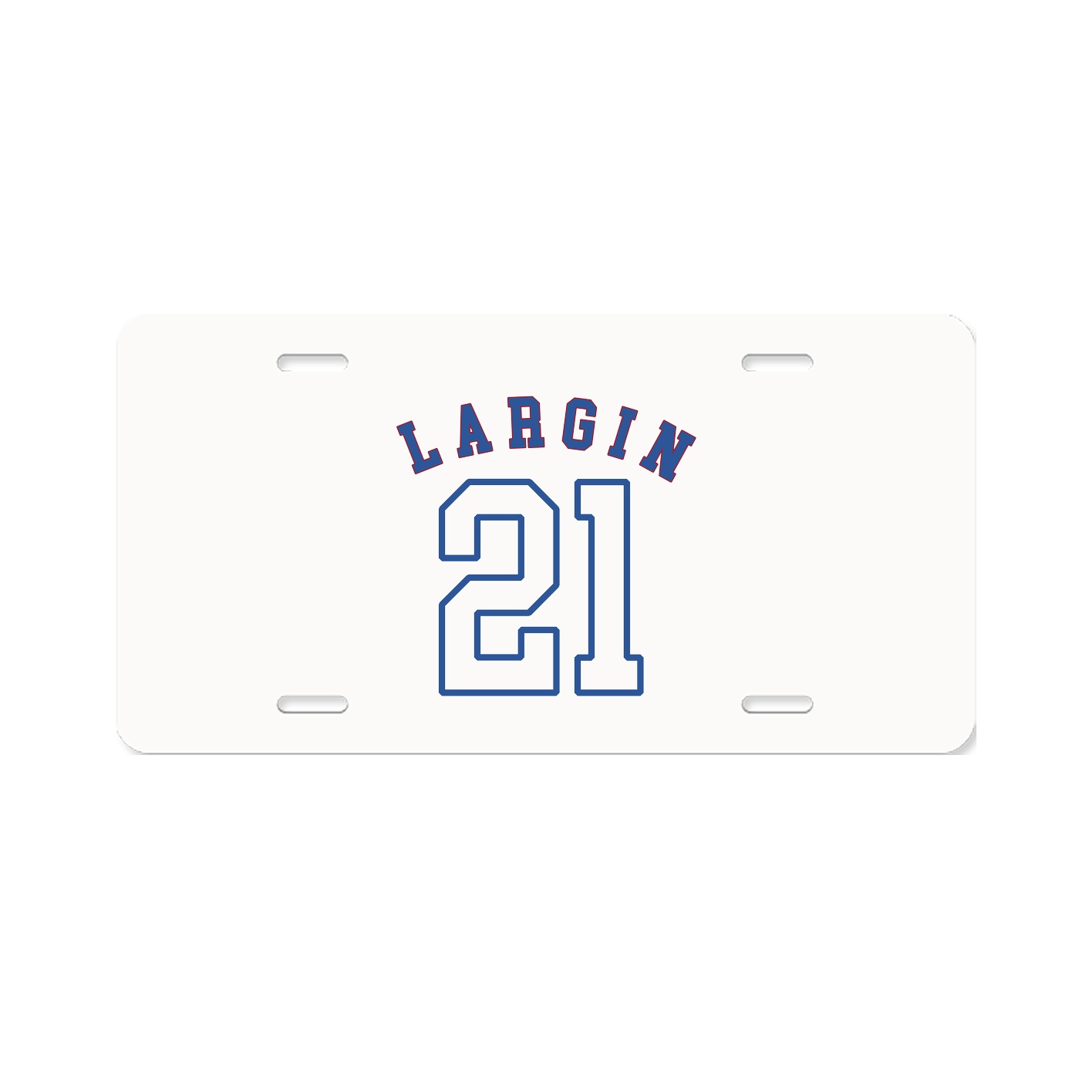 License Plate — Shirsey Arch in Classic