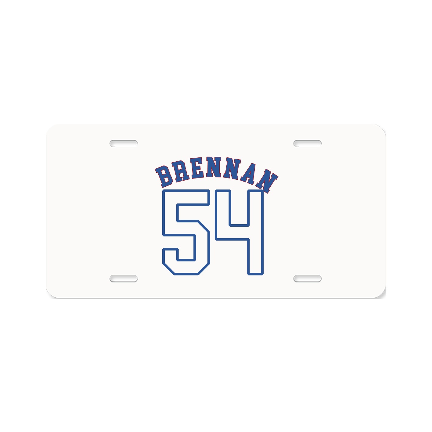 License Plate — Shirsey Arch in Classic