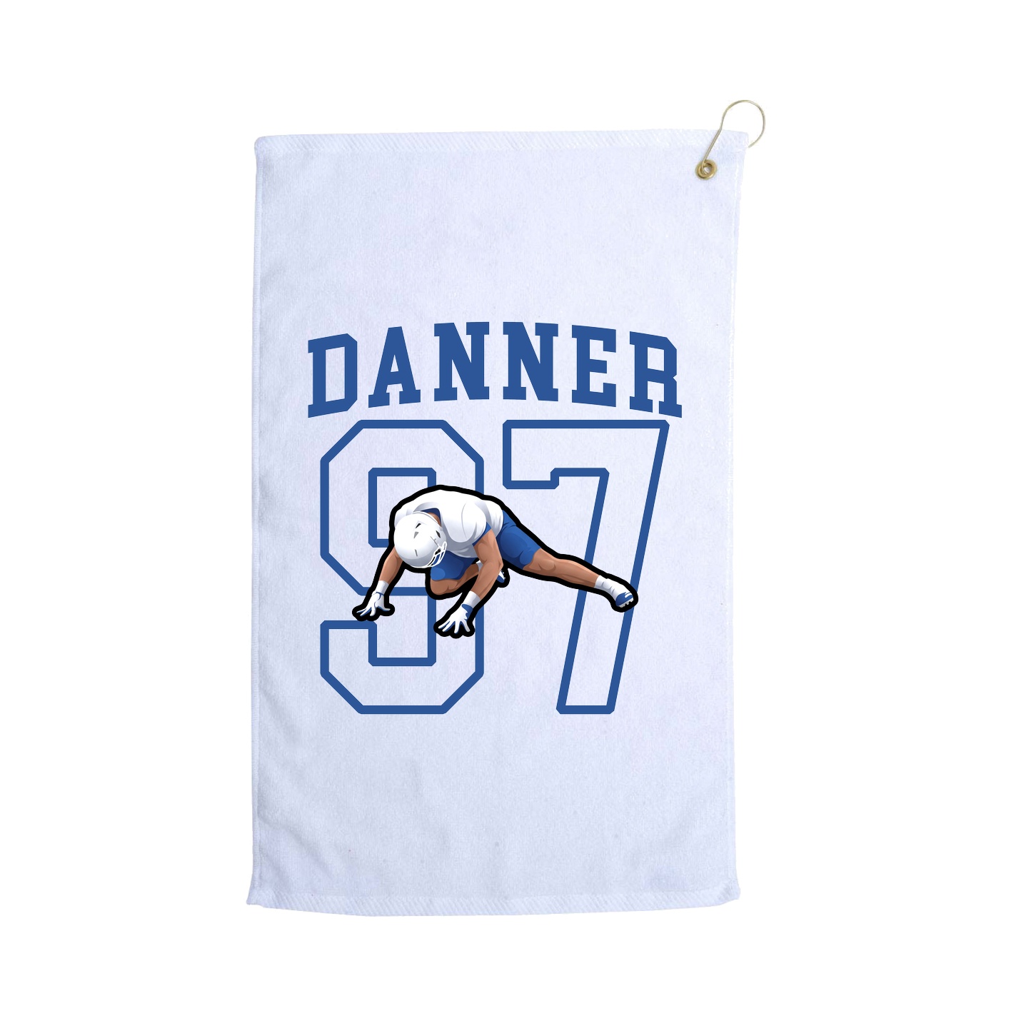 Golf Towel — Shirsey in White