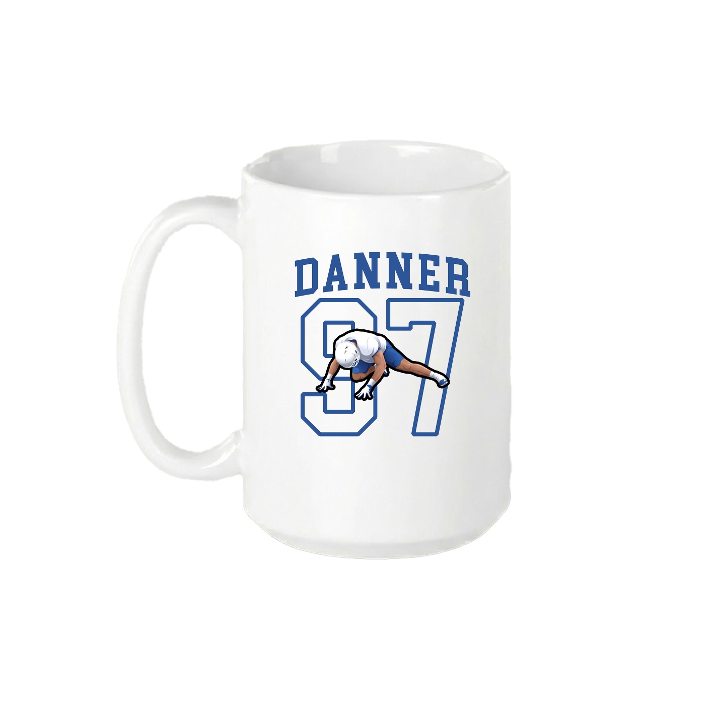 15oz Coffee Mug — Shirsey in White