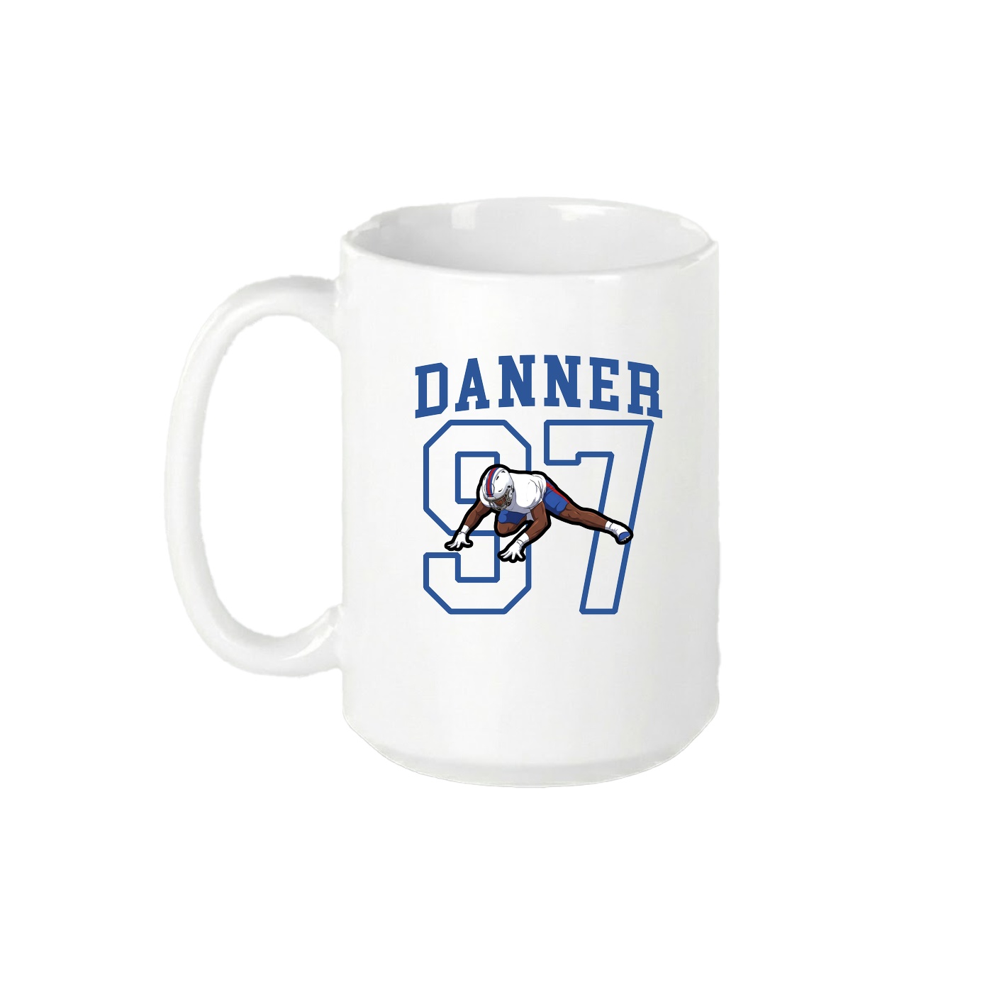 15oz Coffee Mug — Shirsey in White
