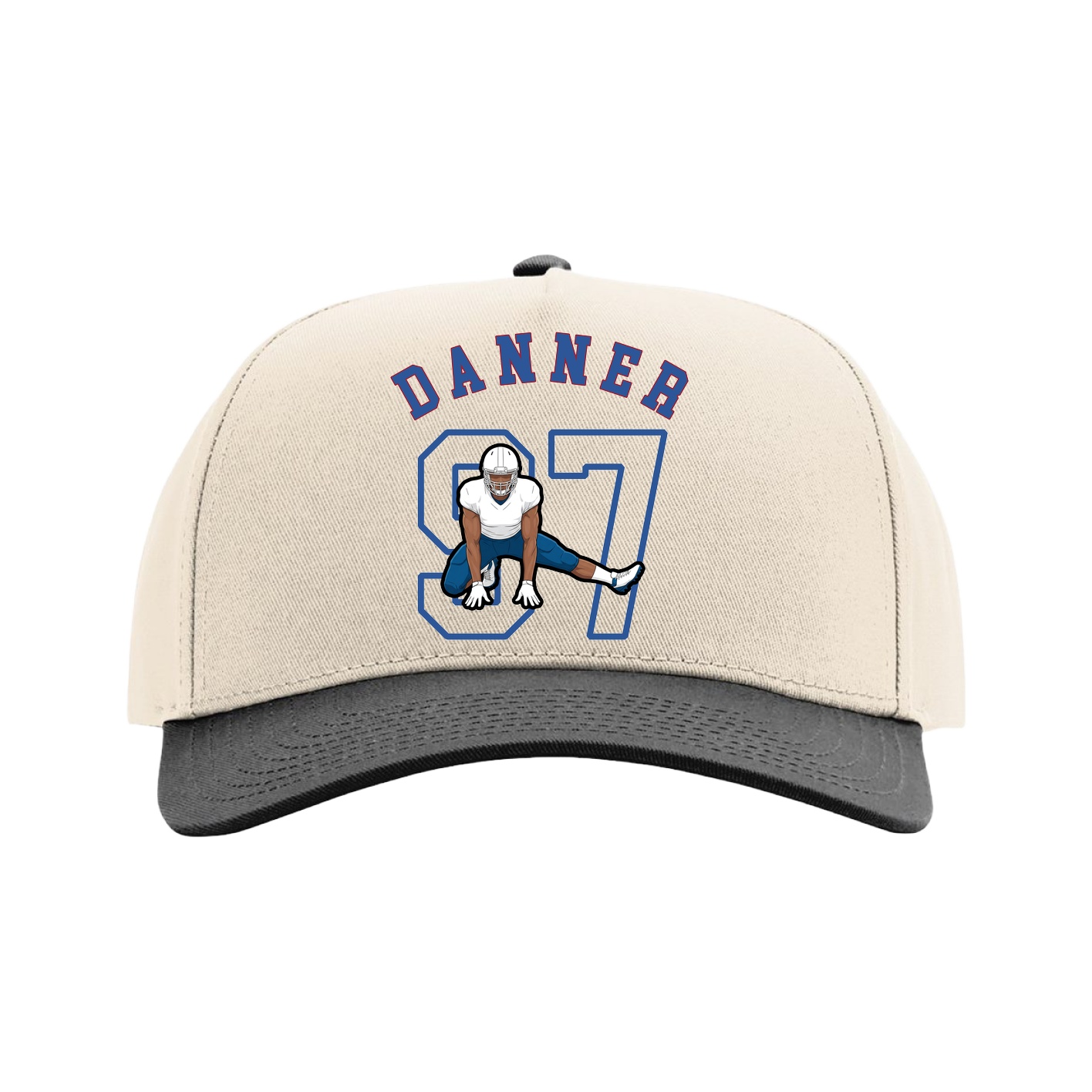 Full Fabric Five-Panel Champ Cap