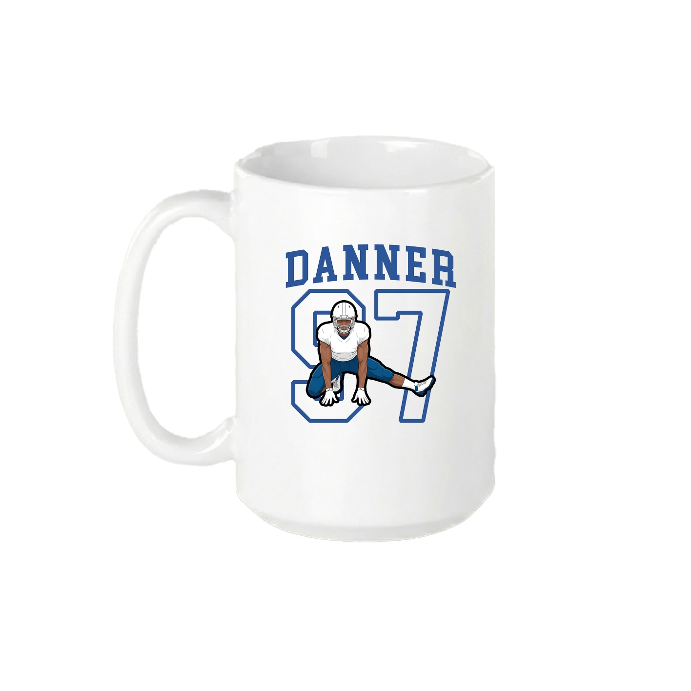 15oz Coffee Mug — Shirsey in White