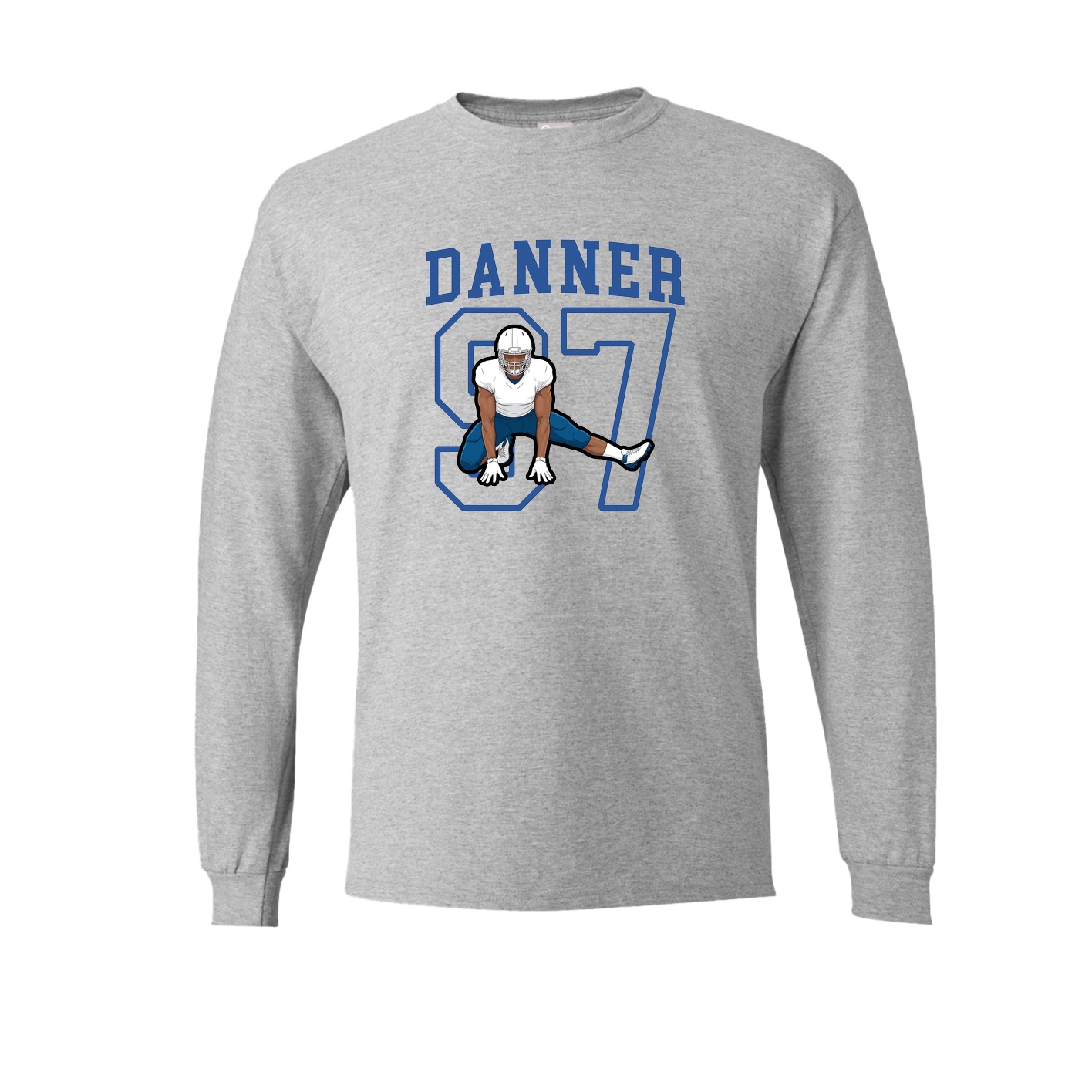 Long Sleeve Tee — Shirsey in Grey