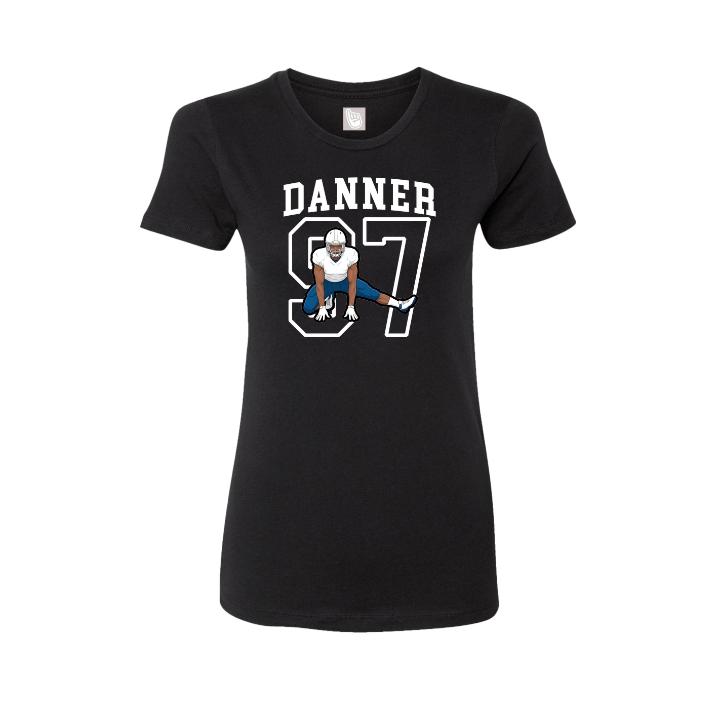Fitted Women's Tee — Shirsey in Black