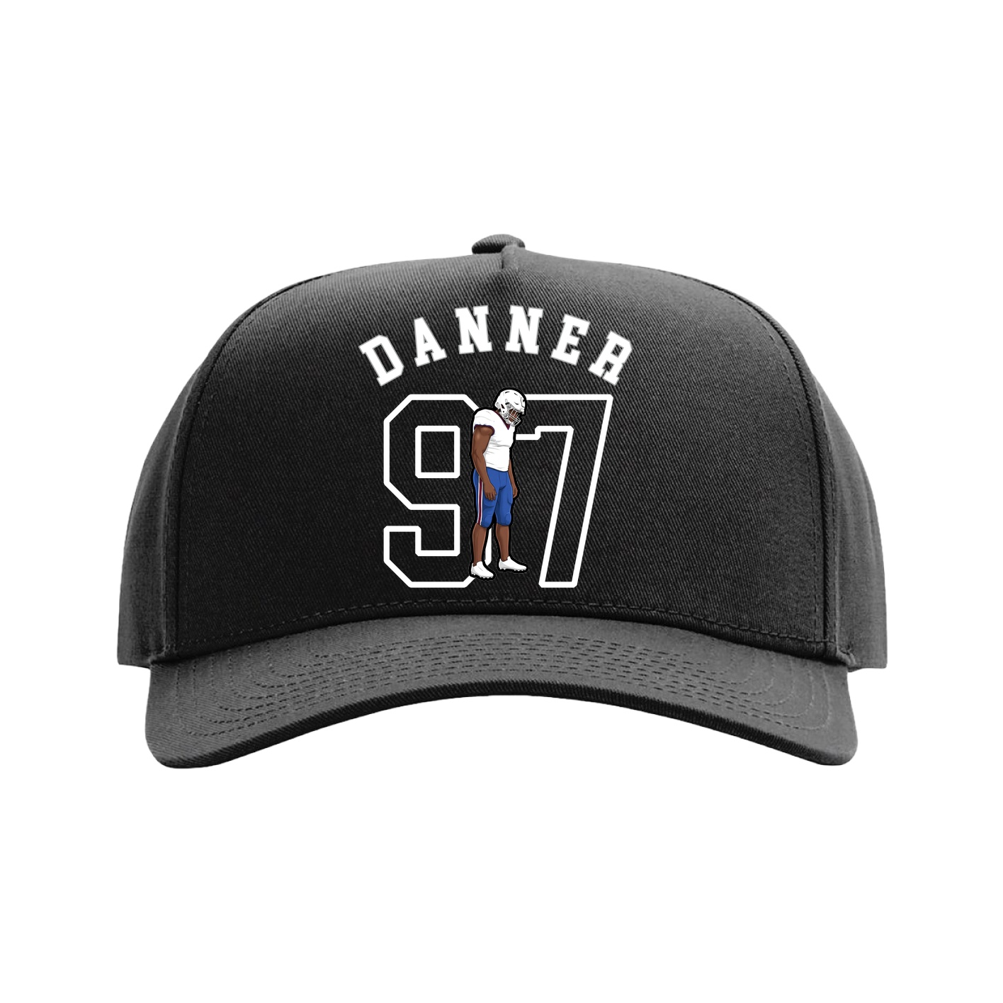 Full Fabric Five-Panel Champ Cap