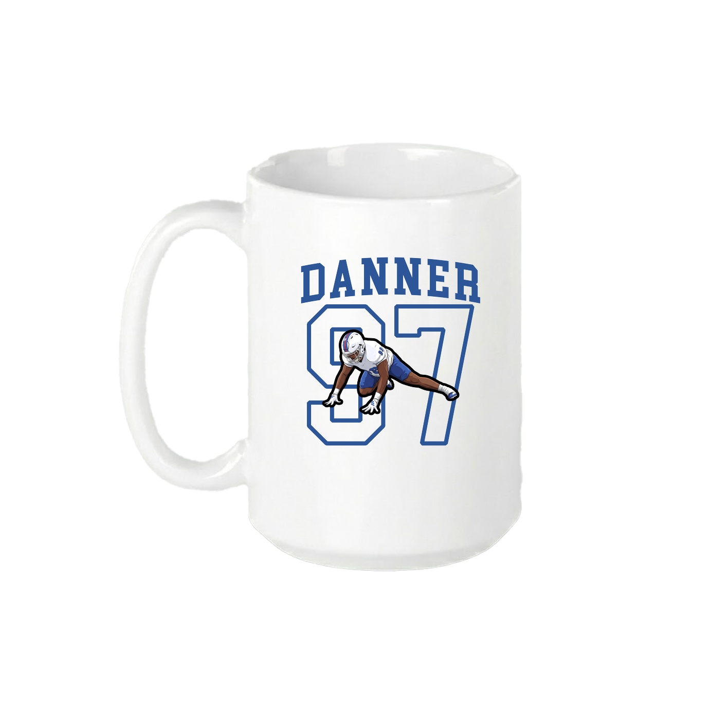 15oz Coffee Mug — Shirsey in White
