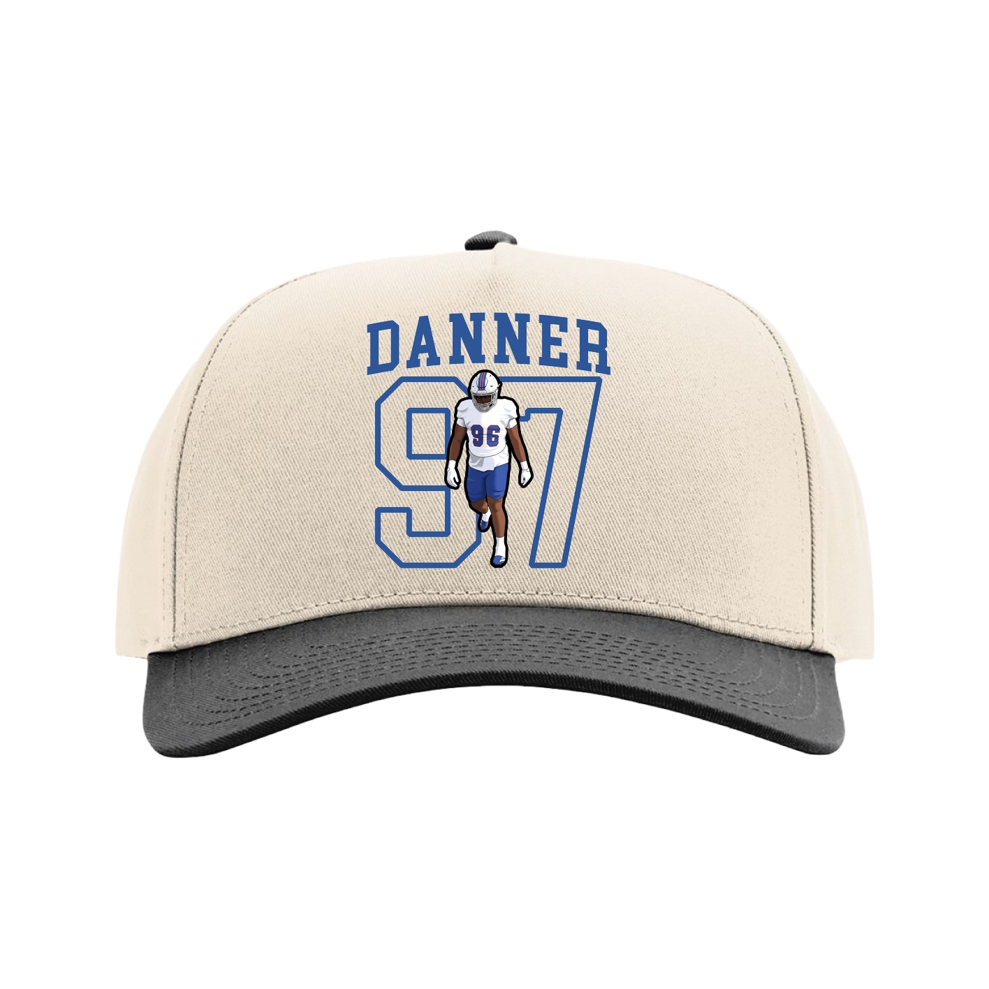 Full Fabric Five-Panel Champ Cap