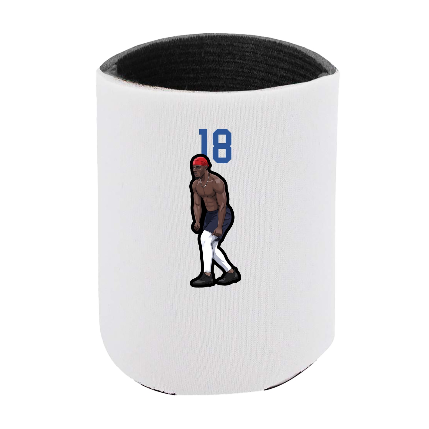 Can Holder — Number Top in White
