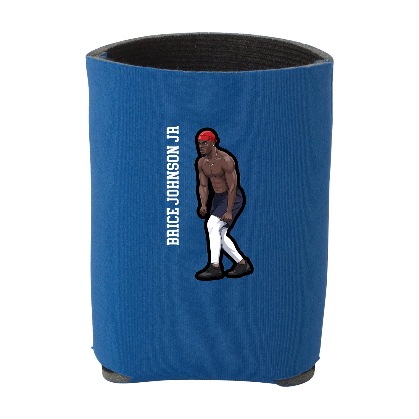 Can Holder — Name Vertical in Royal