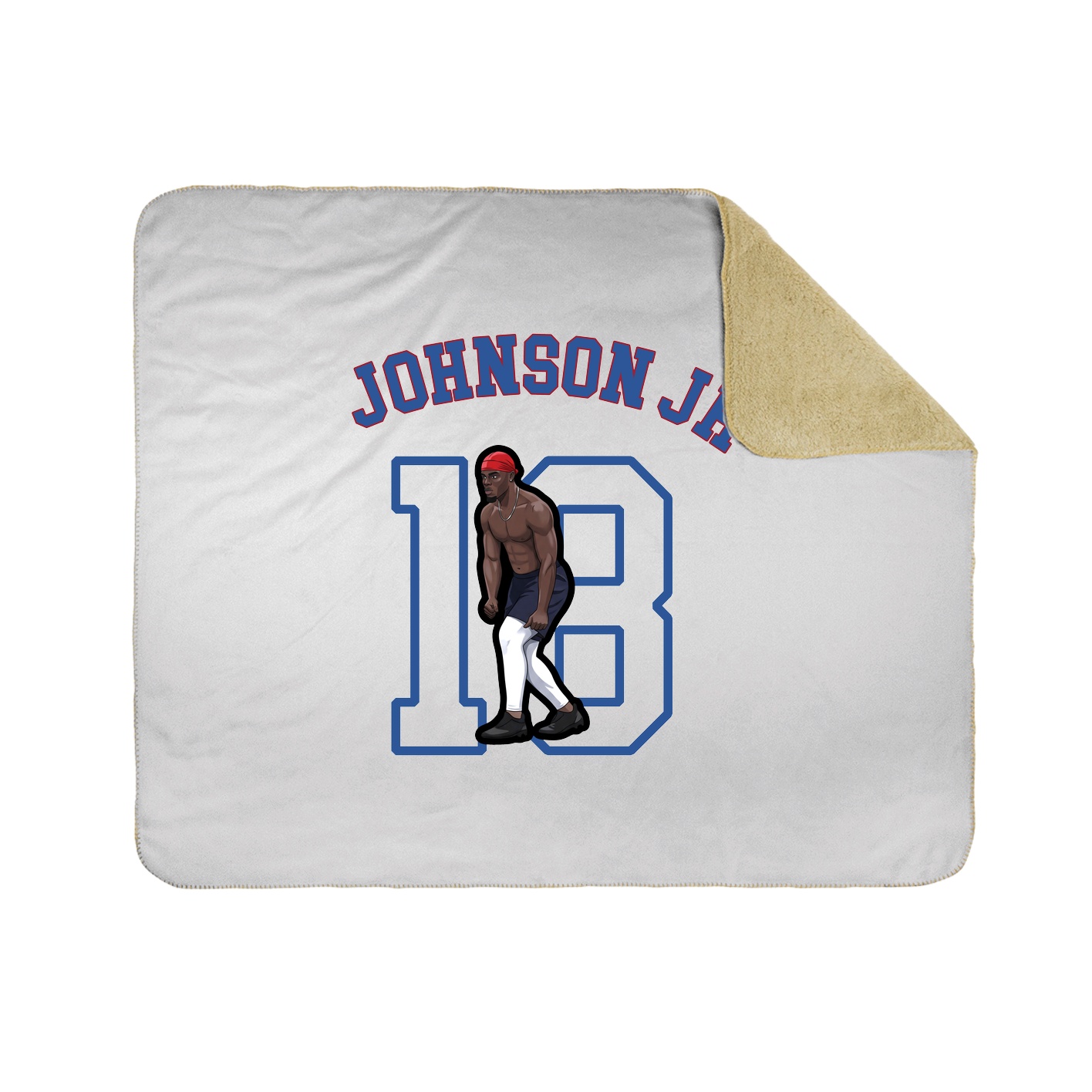 Throw Blanket — Shirsey Arch in White