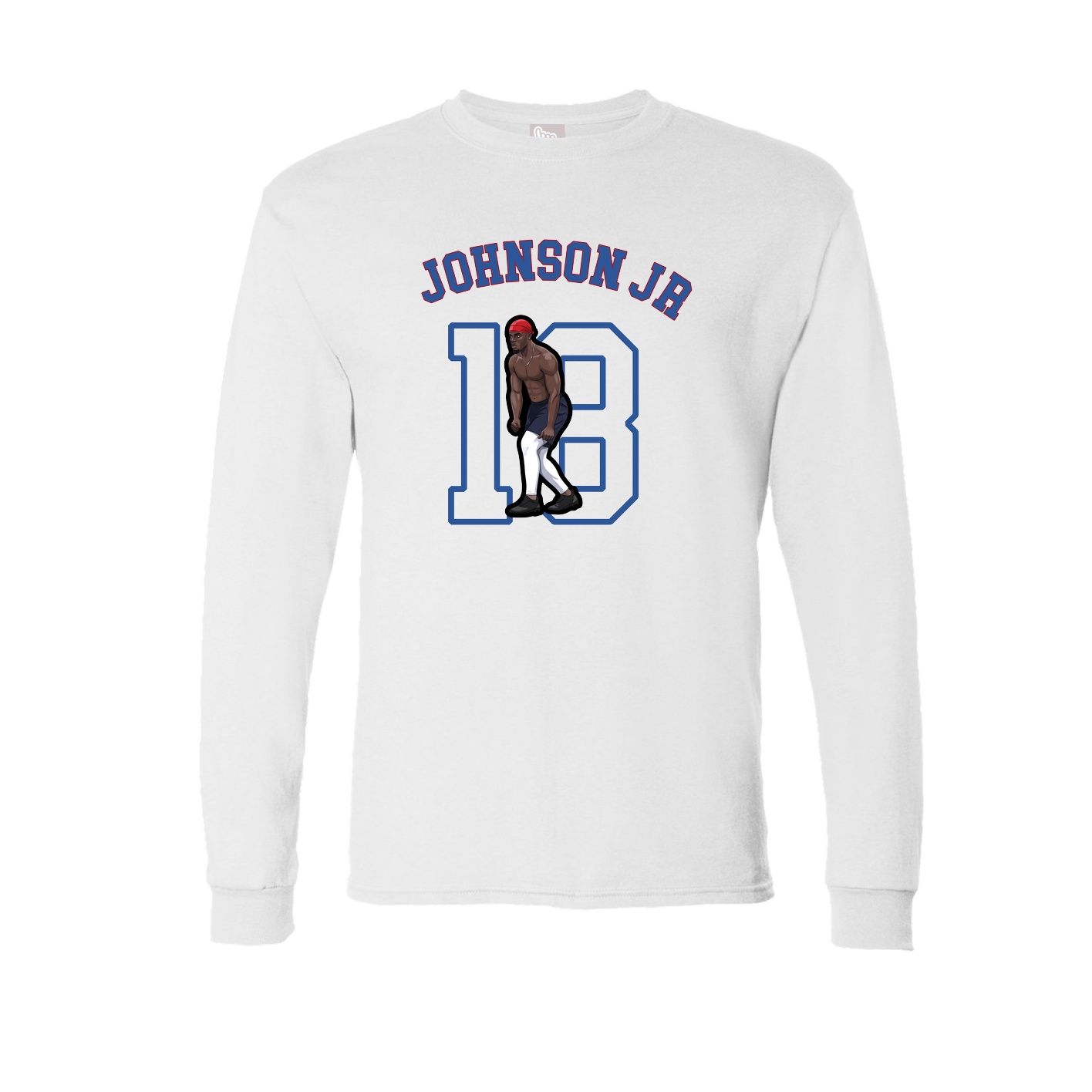 Long Sleeve Tee — Shirsey Arch in White