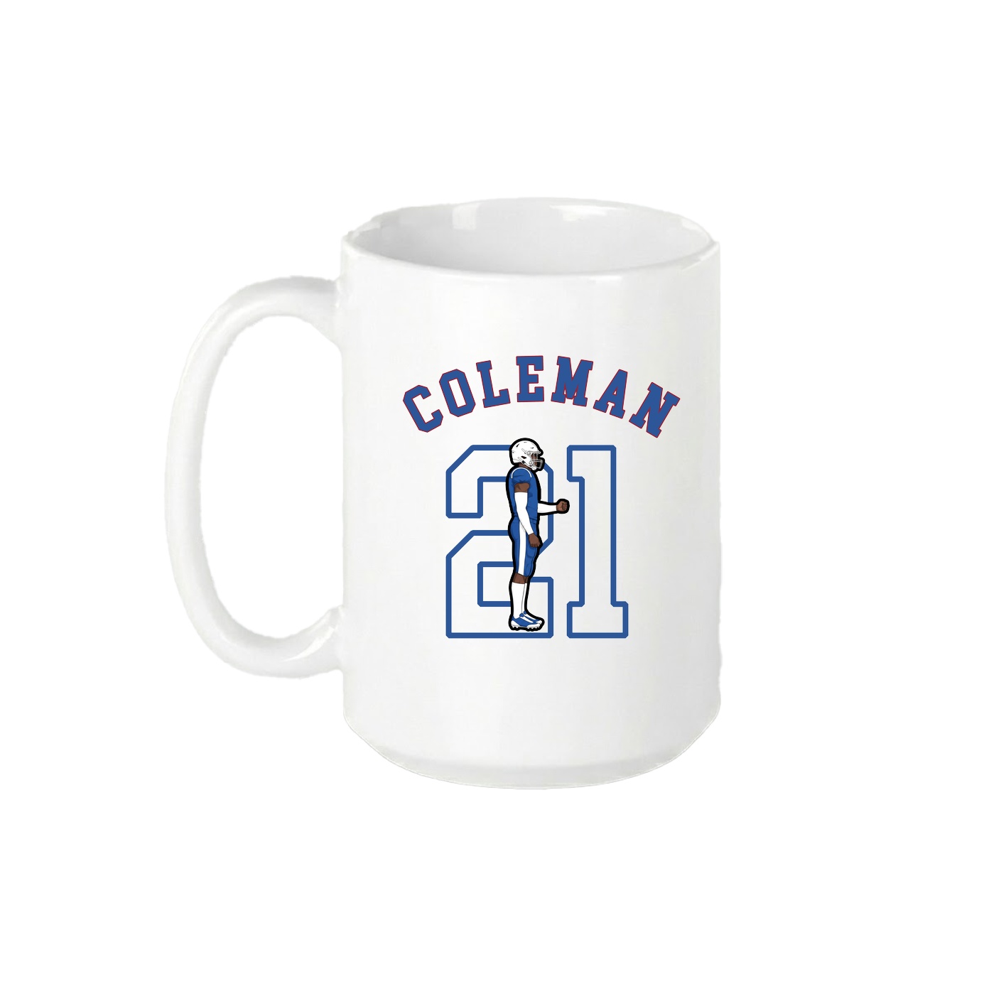 15oz Coffee Mug — Shirsey Arch in White