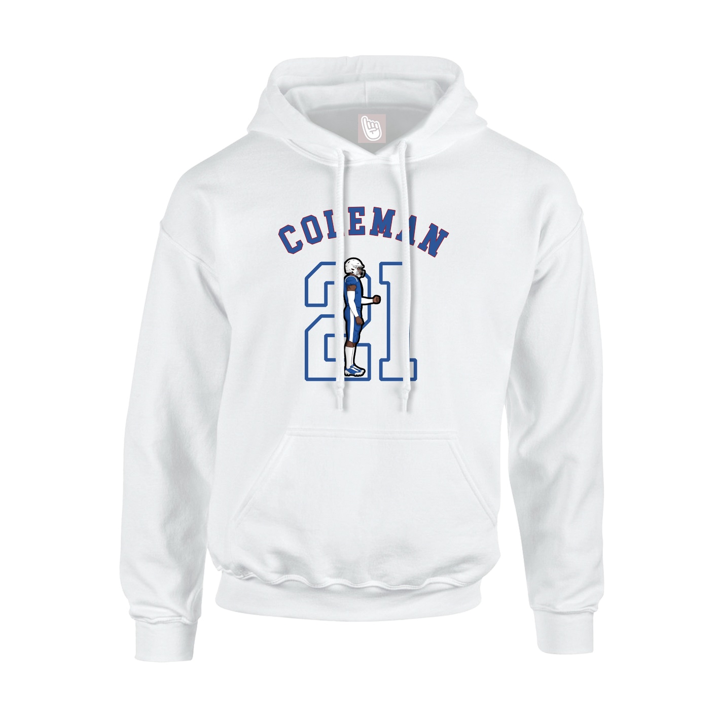 Youth Hoodie — Shirsey Arch in White