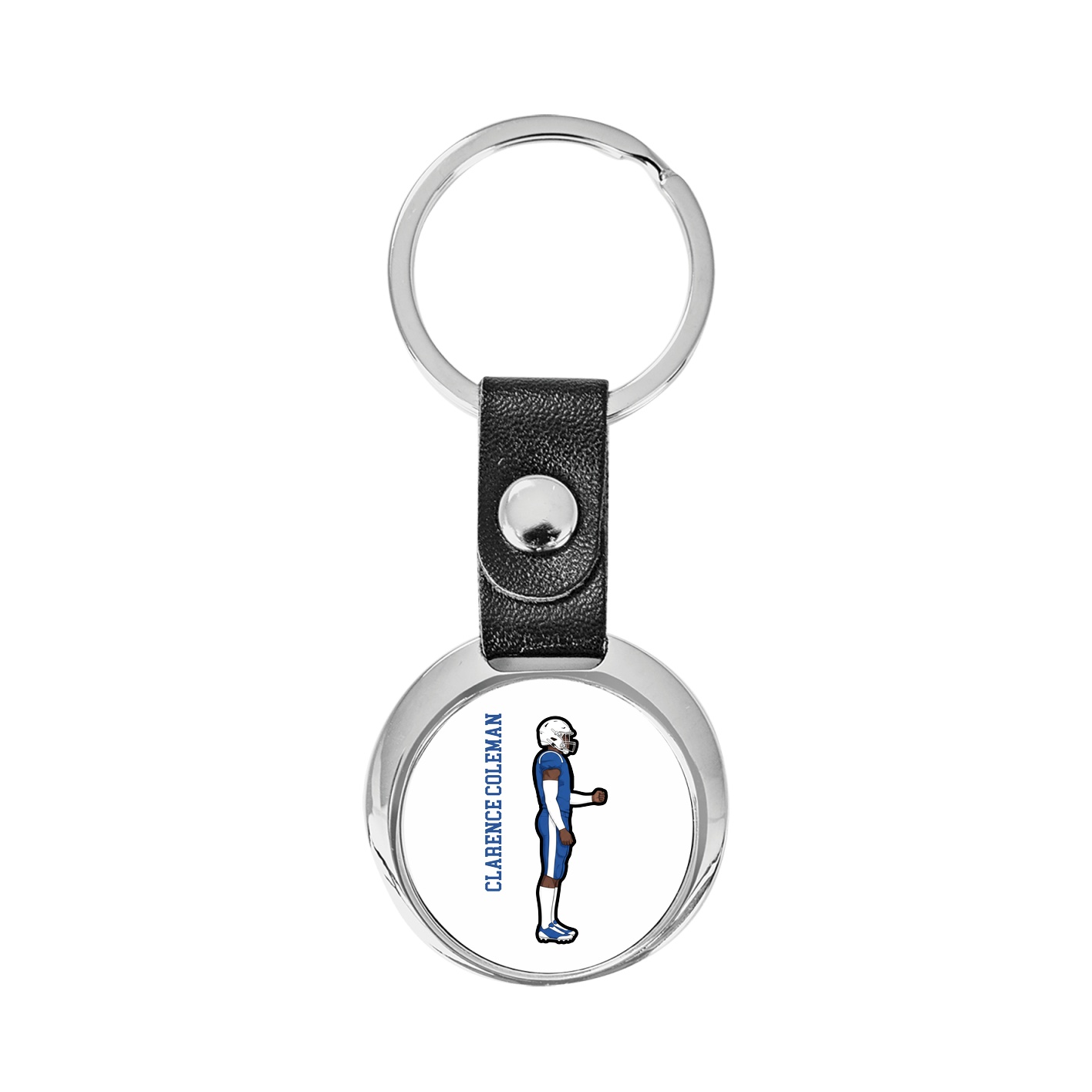 Key Chain — Name Vertical in Classic