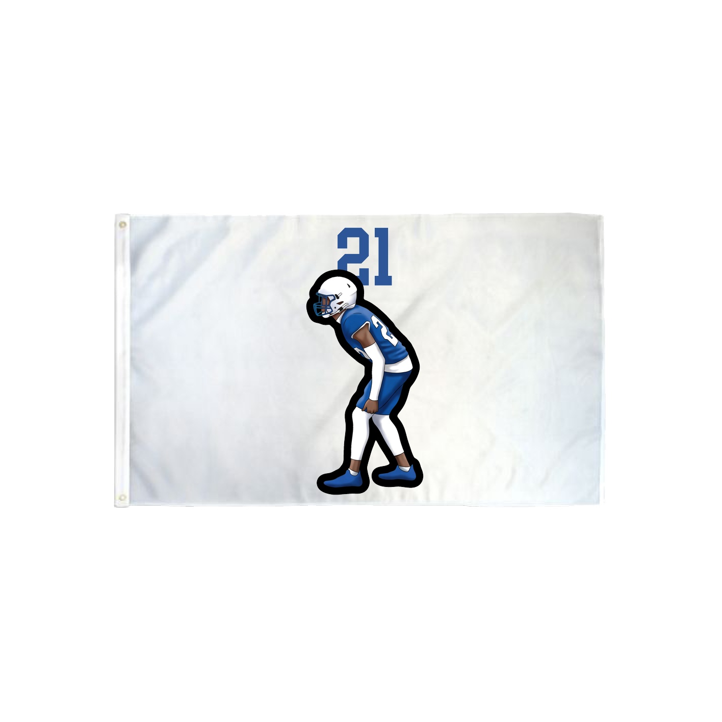 3x5 Flag — Number Top in Classic