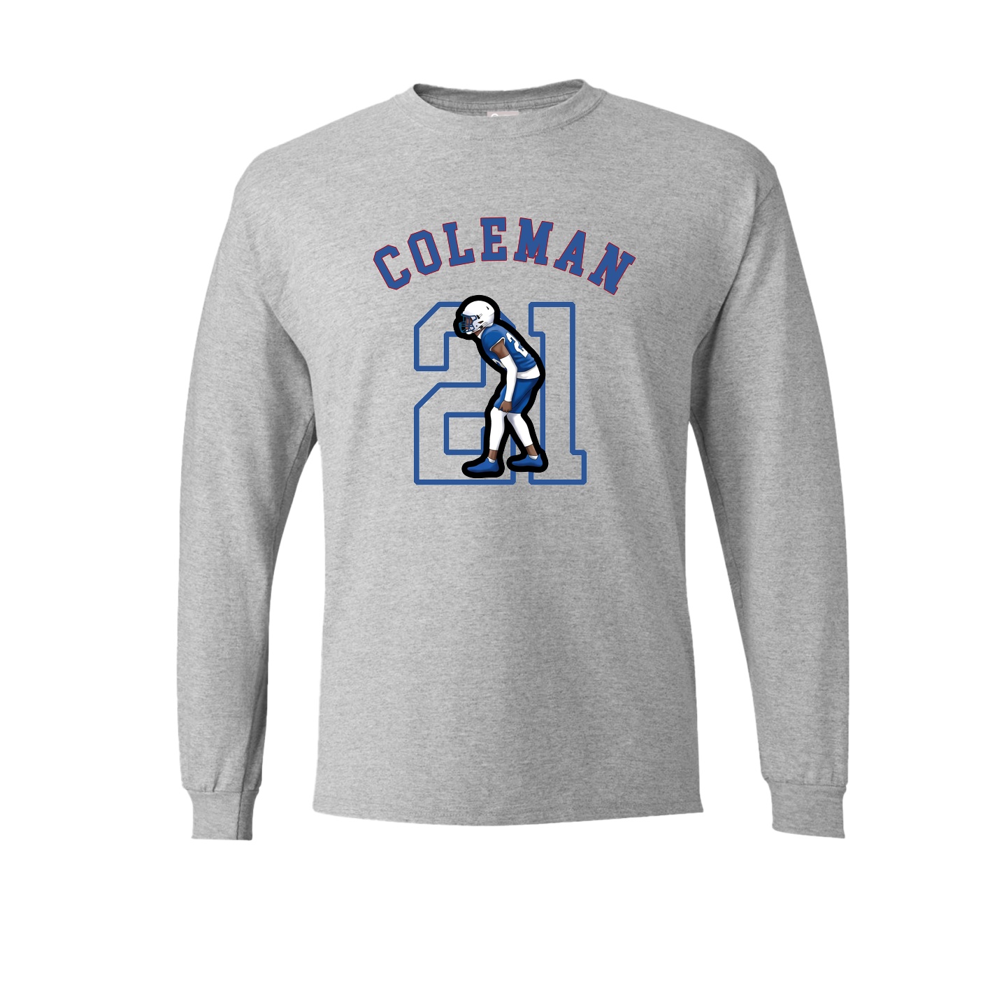 Long Sleeve Tee — Shirsey Arch in Grey
