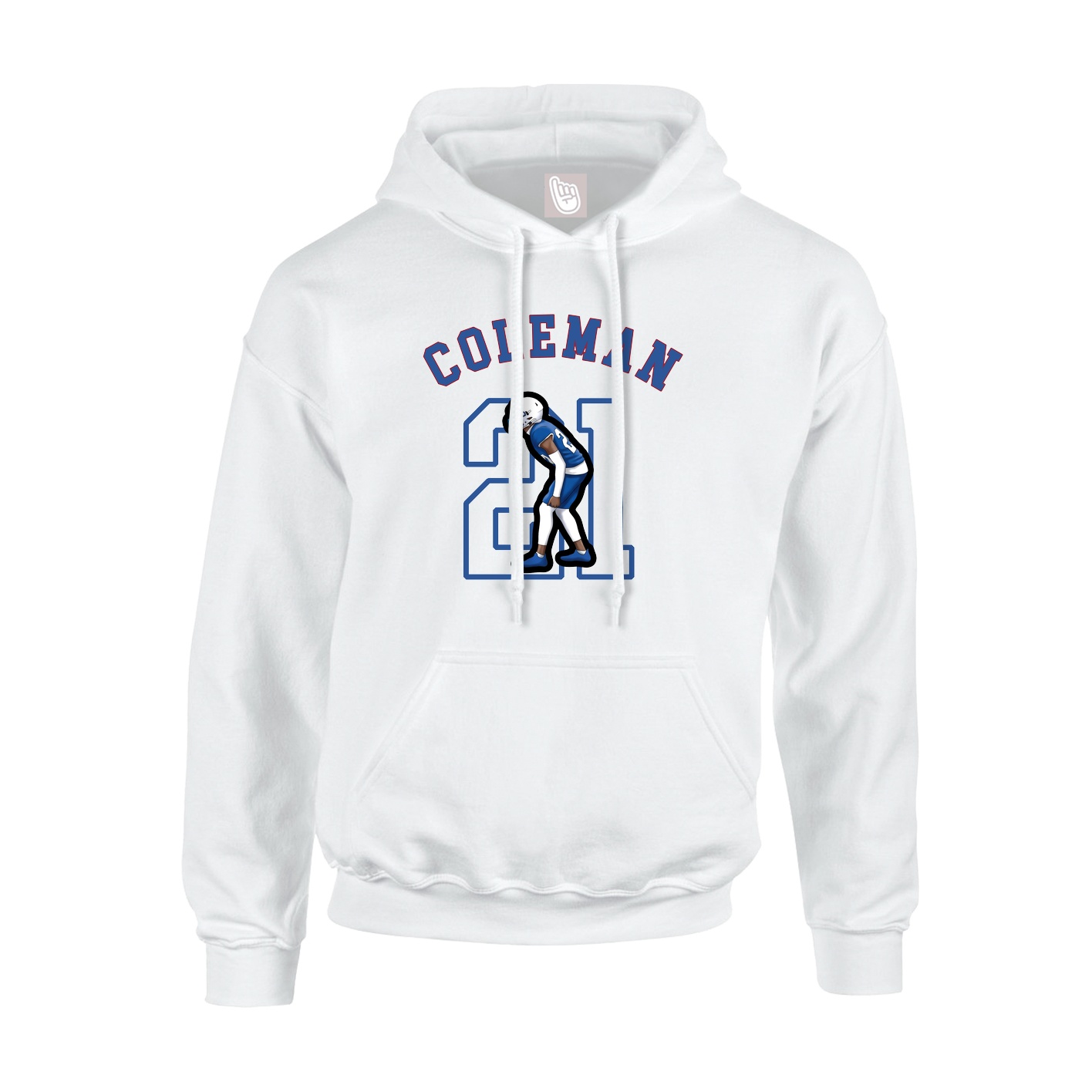Hoodie — Shirsey Arch in White