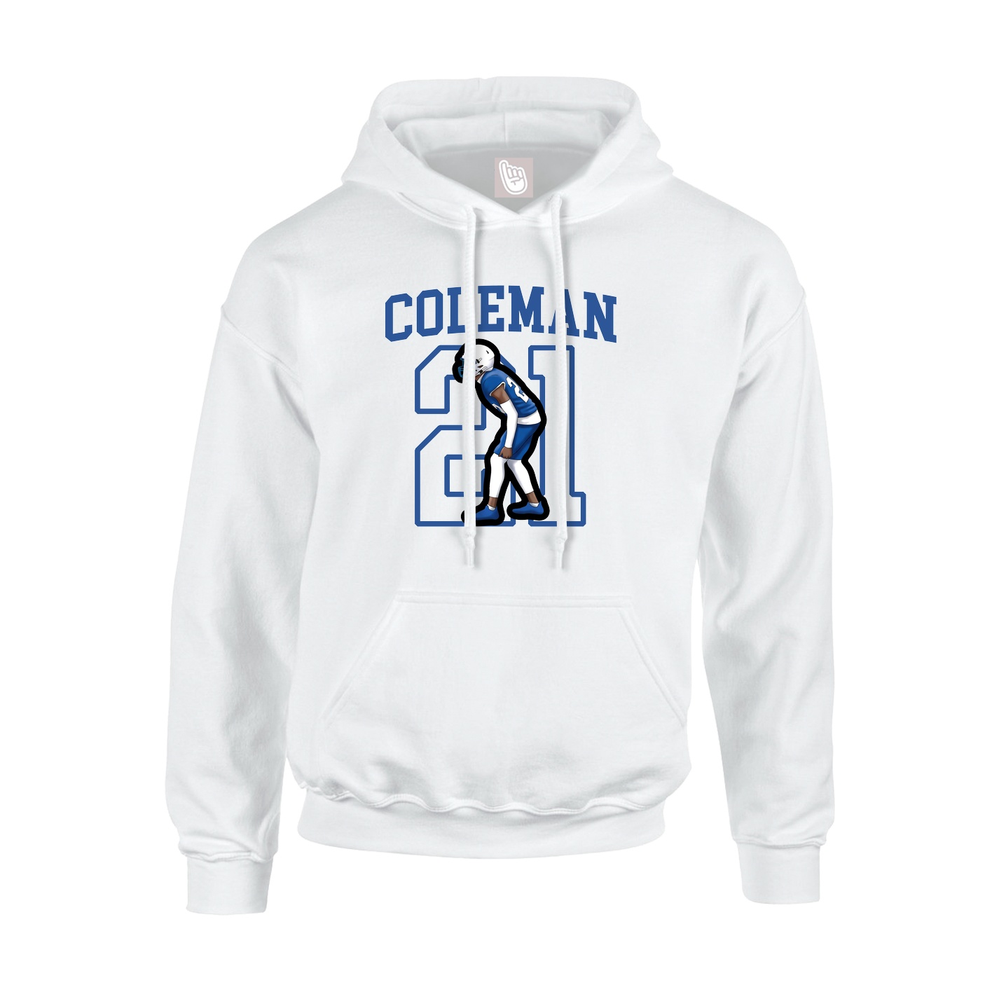 Hoodie — Shirsey in White