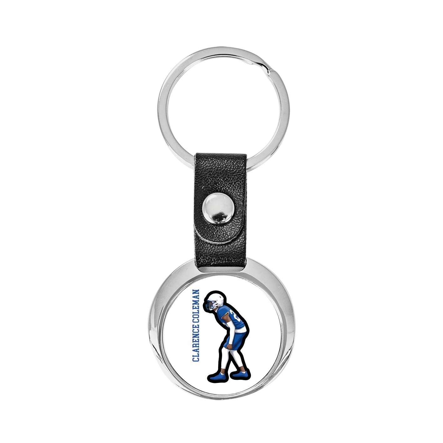 Key Chain — Name Vertical in Classic