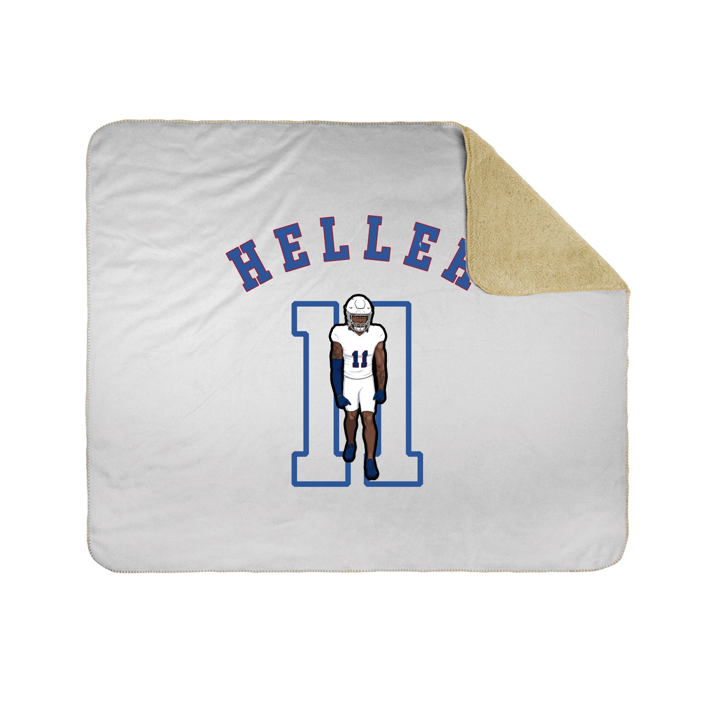 50x60 Sherpa Lined Throw Blanket