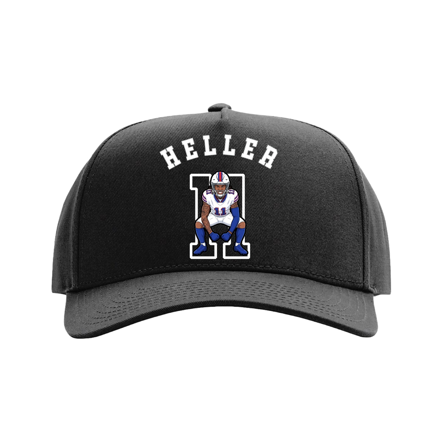 Full Fabric Five-Panel Champ Cap