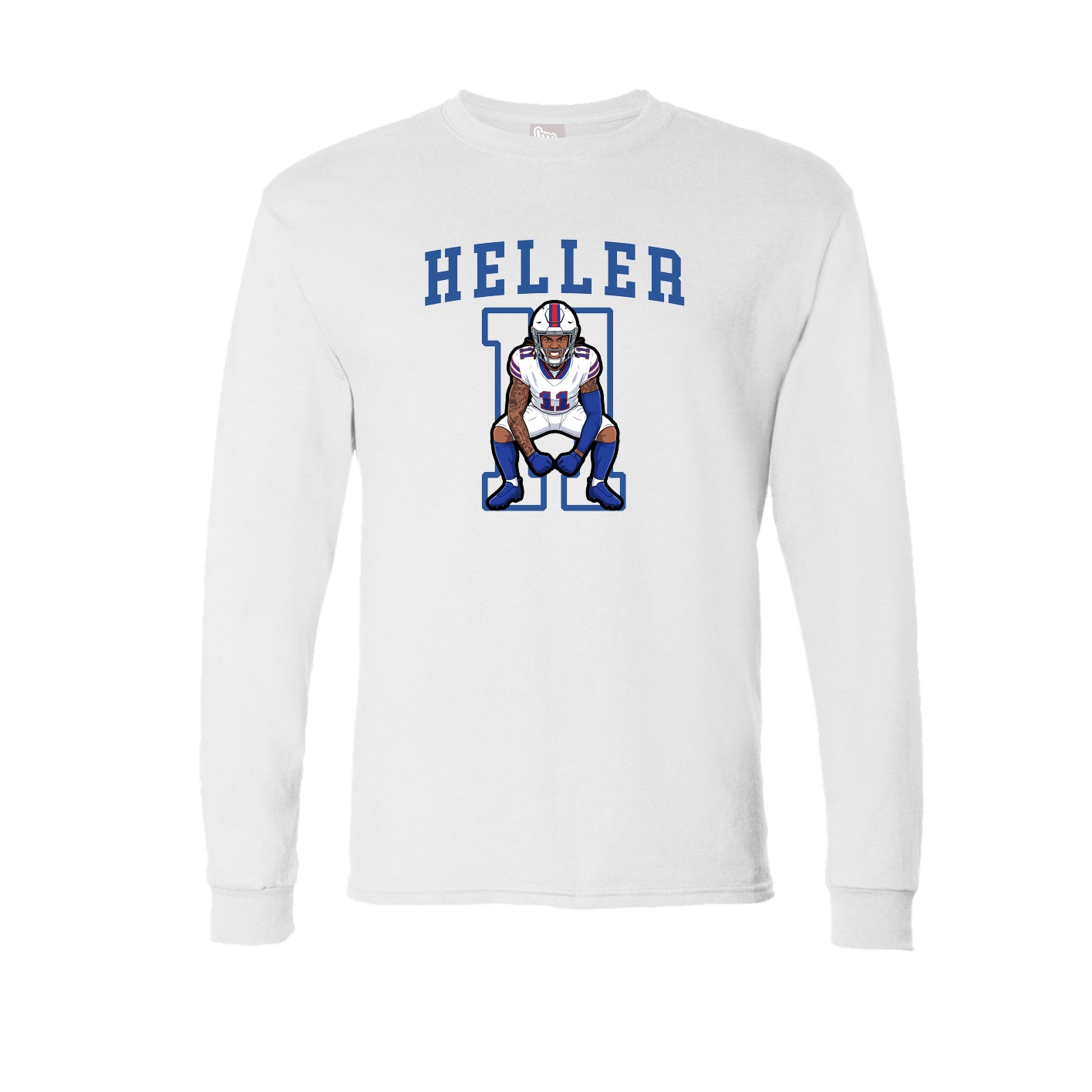 Long Sleeve Tee — Shirsey in White