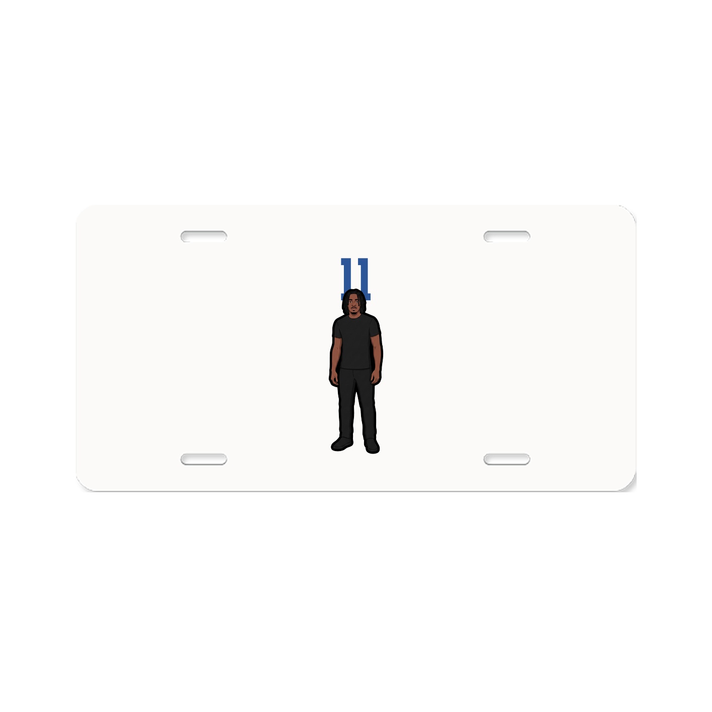 Aluminum License Plate