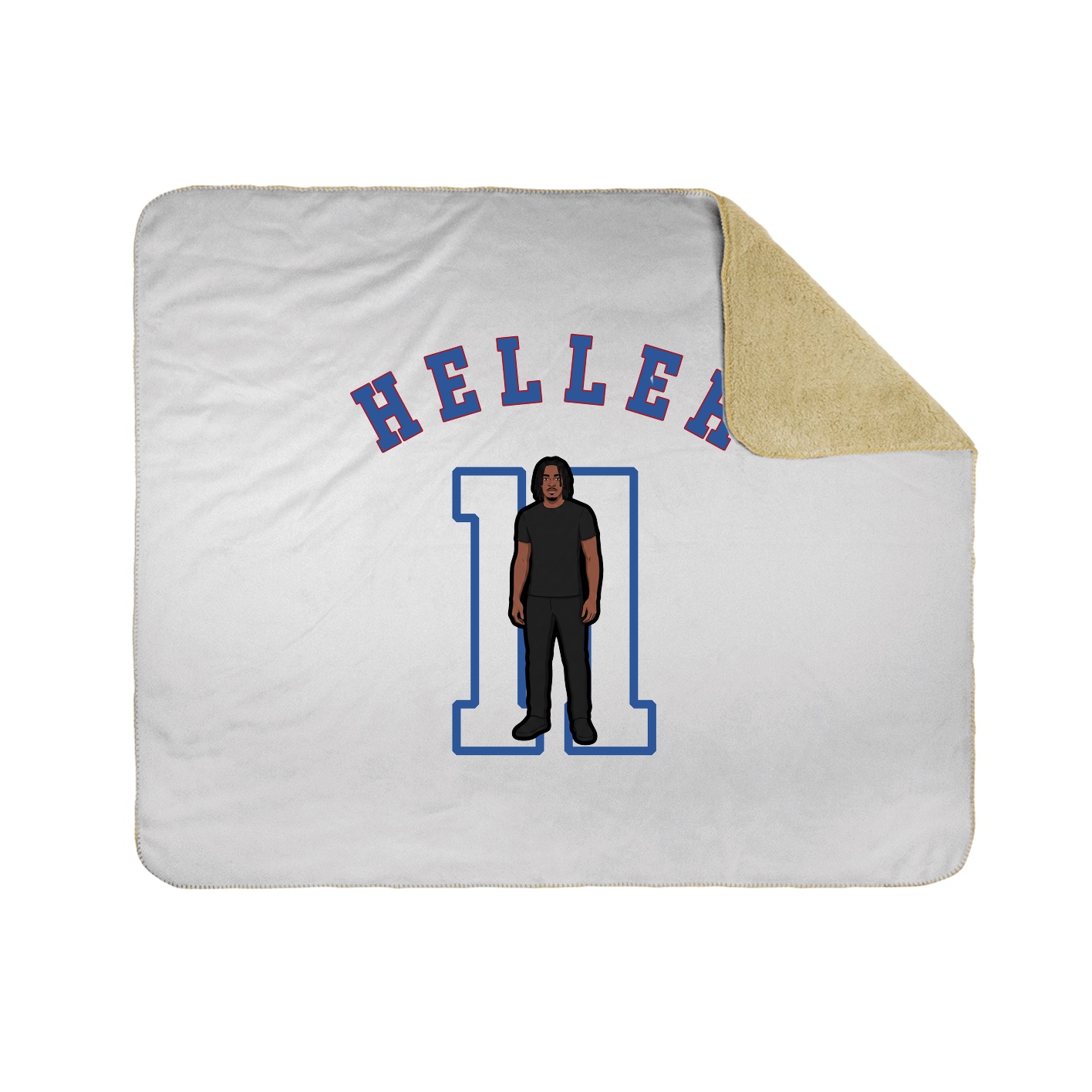 50x60 Sherpa Lined Throw Blanket