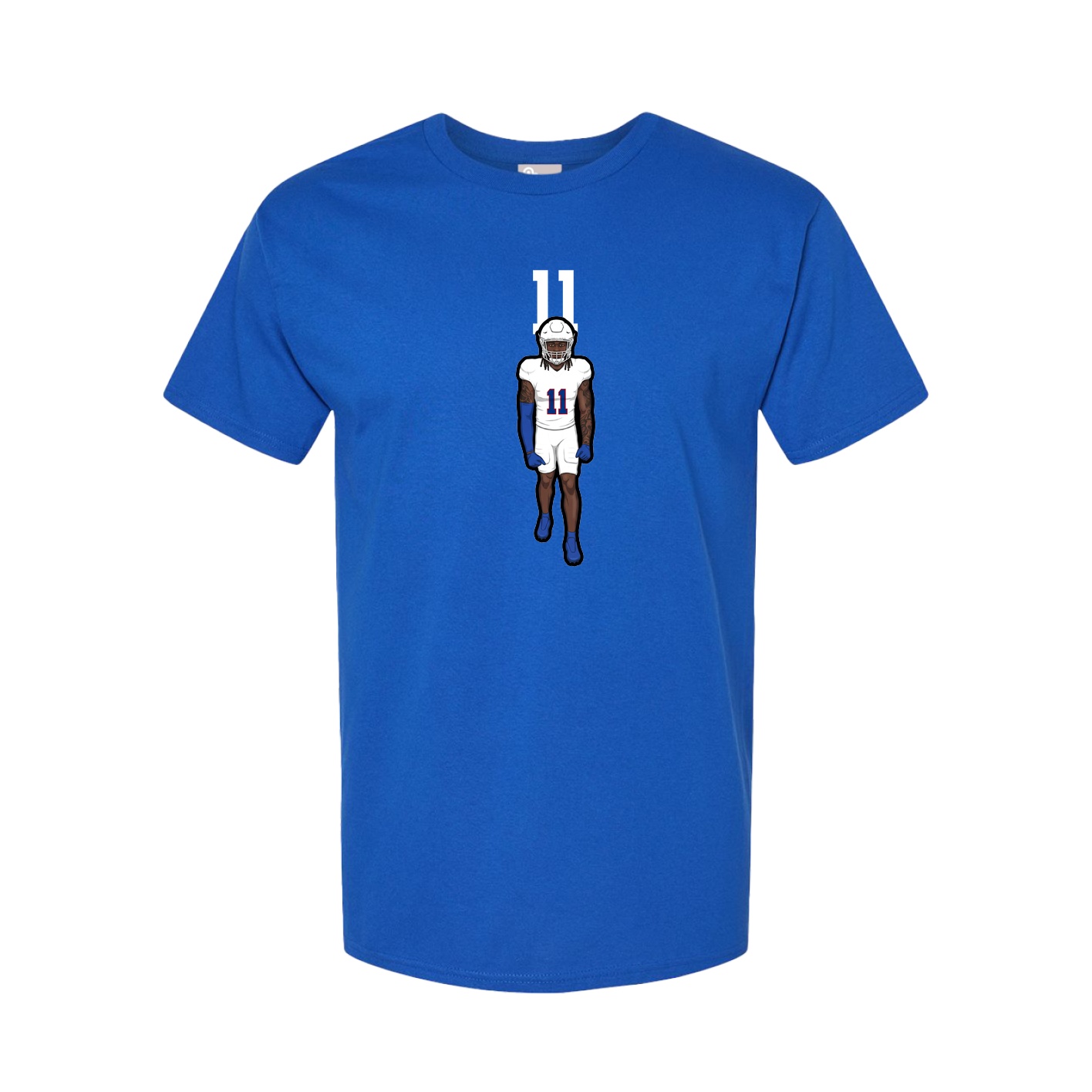 Tee — Number Top in Royal