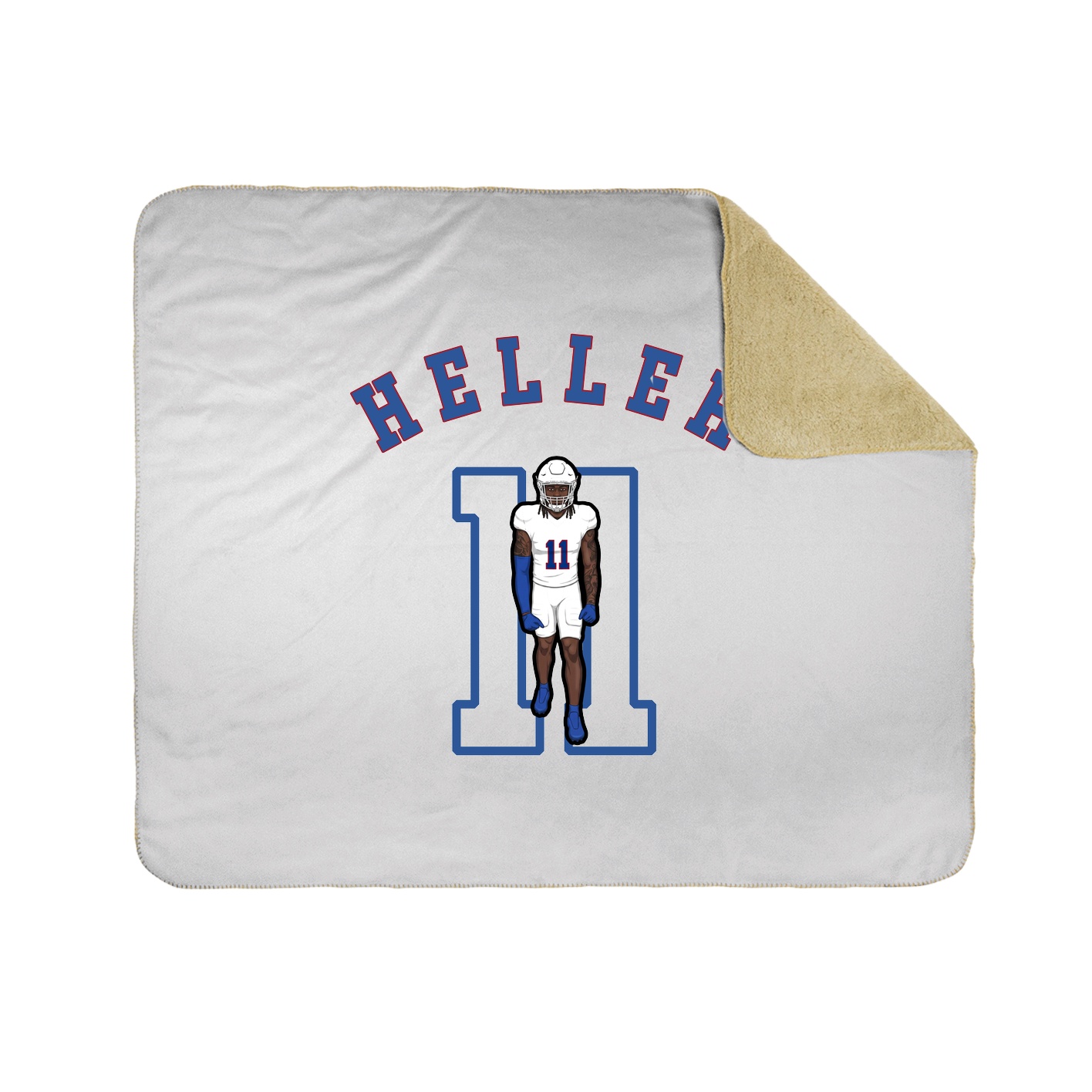 50x60 Sherpa Lined Throw Blanket