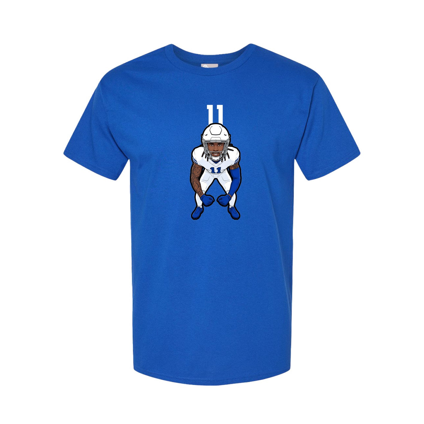 Tee — Number Top in Royal