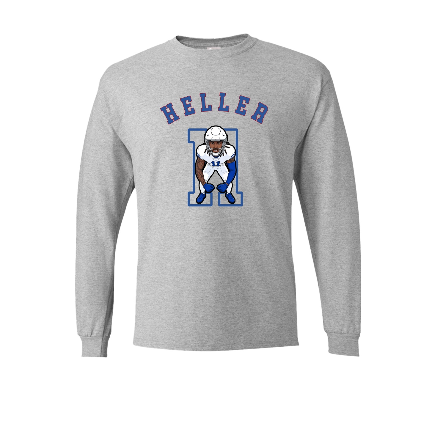 Long Sleeve Tee — Shirsey Arch in Grey