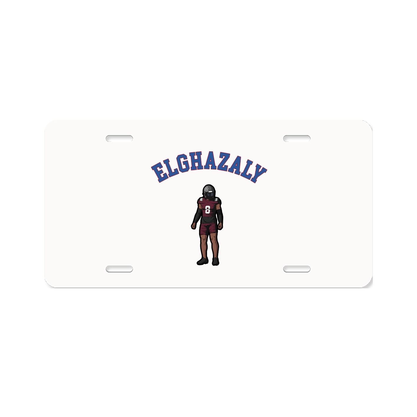 Aluminum License Plate