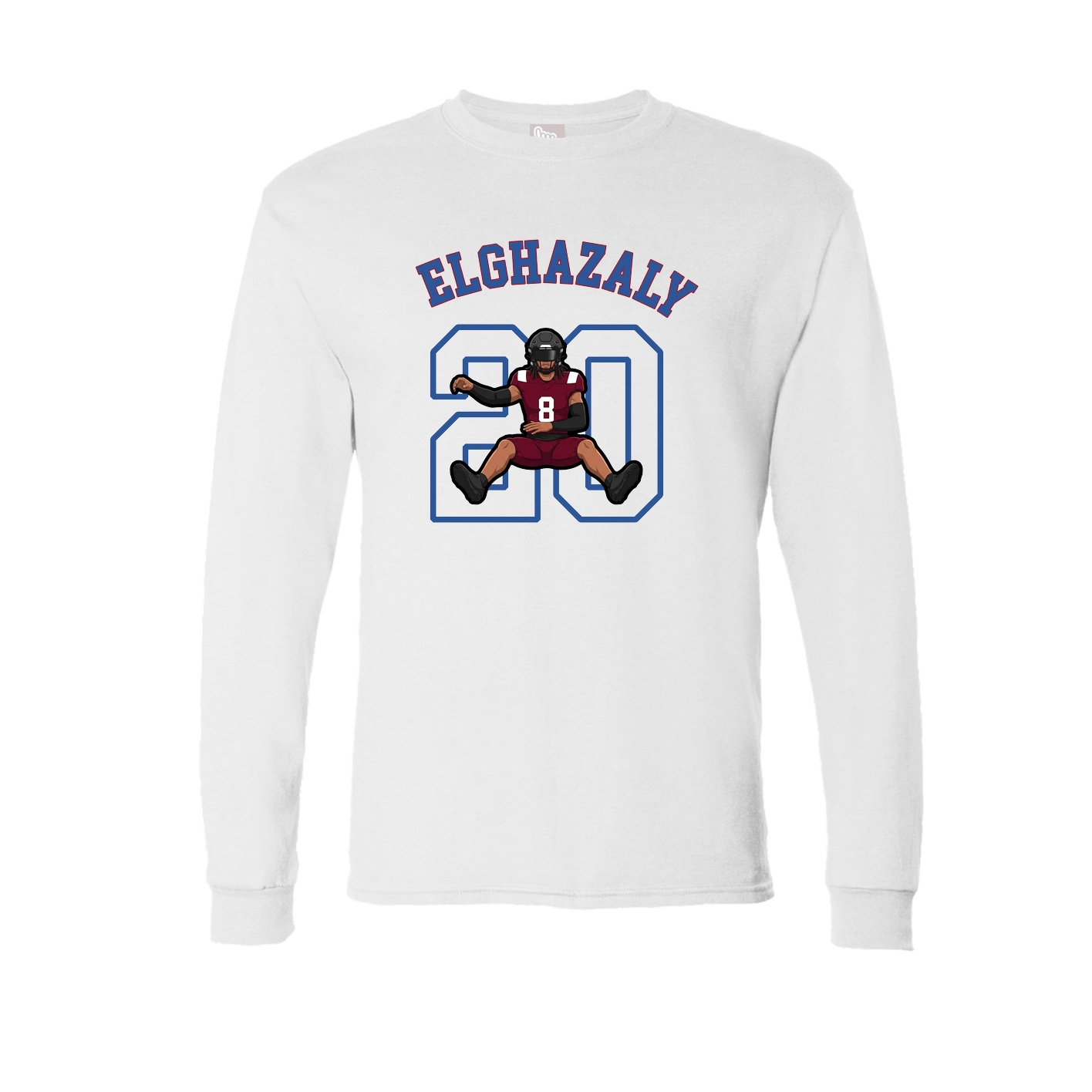 Long Sleeve Tee — Shirsey Arch in White