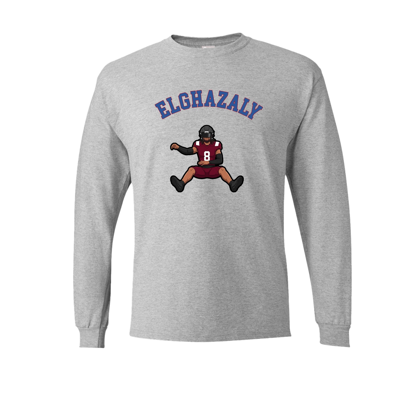 Long Sleeve Tee — Shirsey Arch in Grey