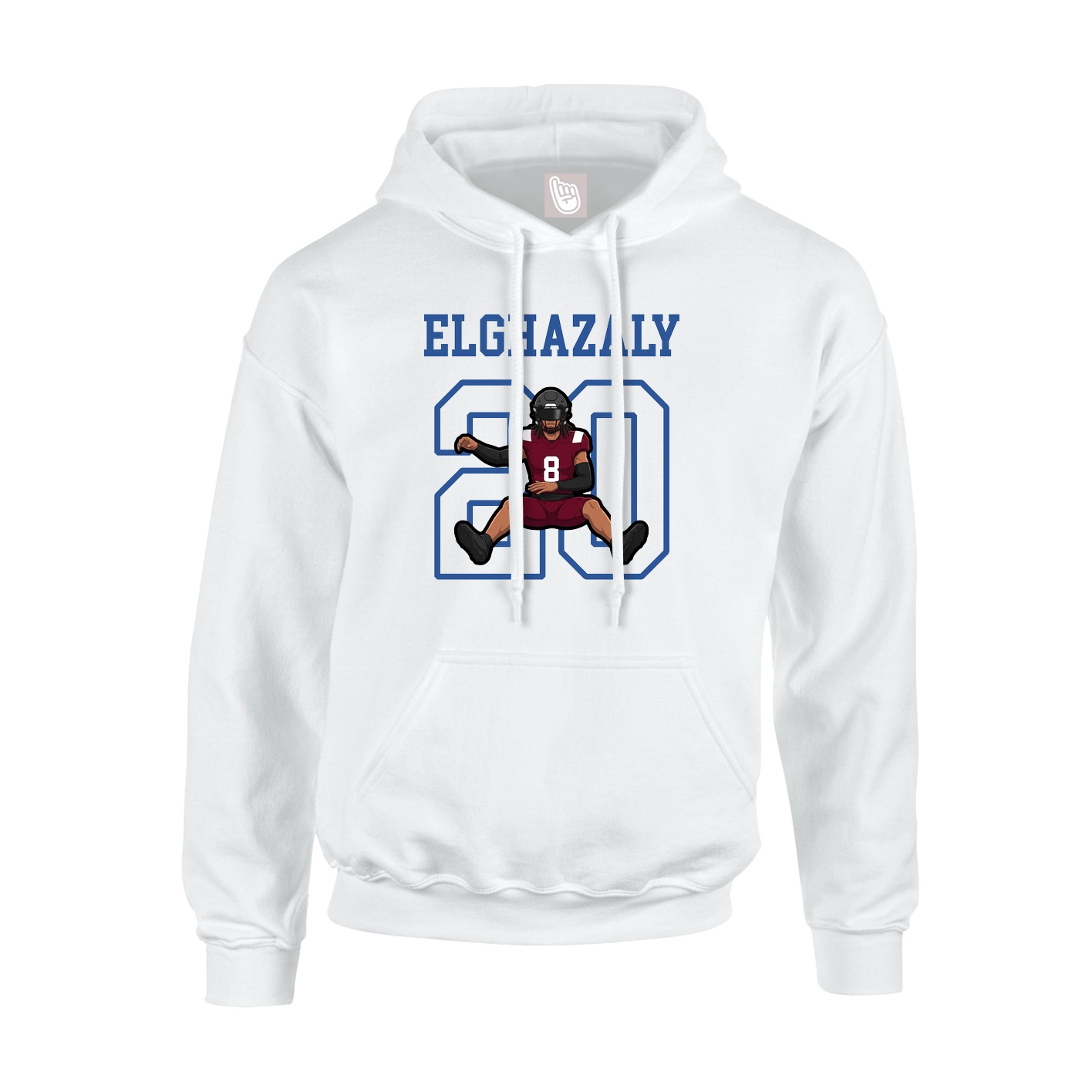 Youth Hoodie — Shirsey in White