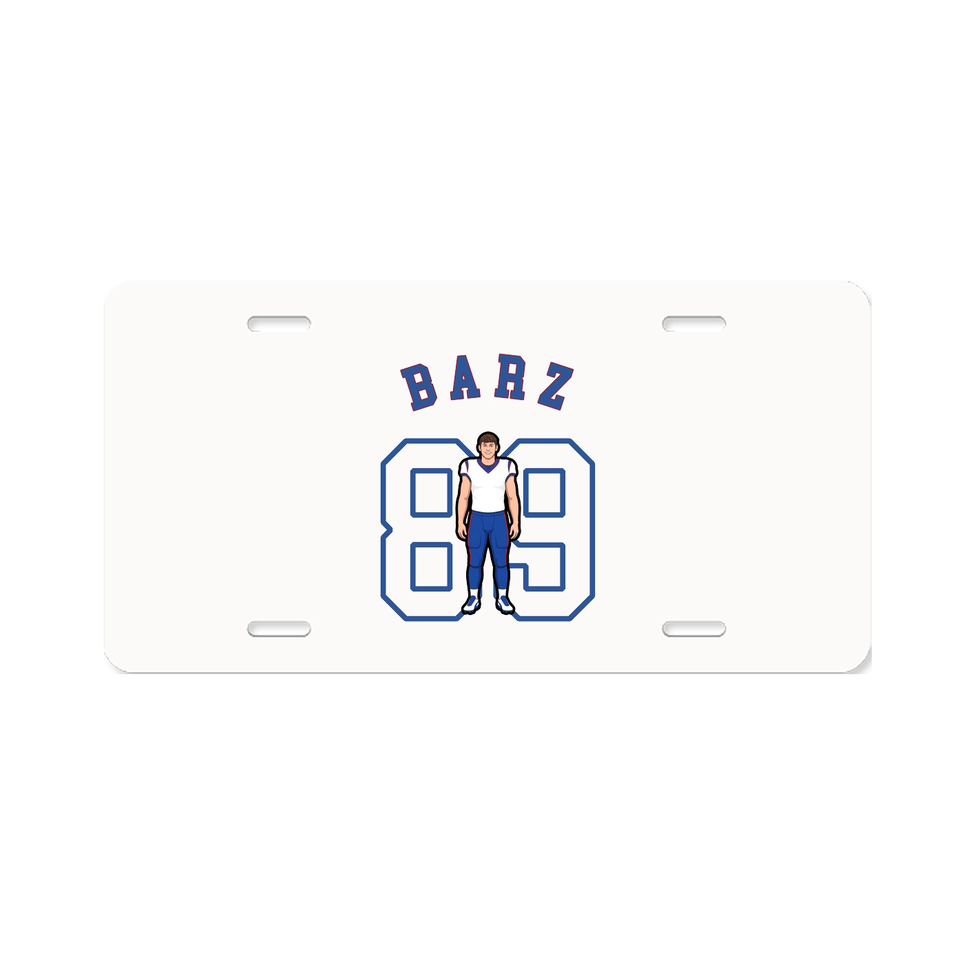 Aluminum License Plate