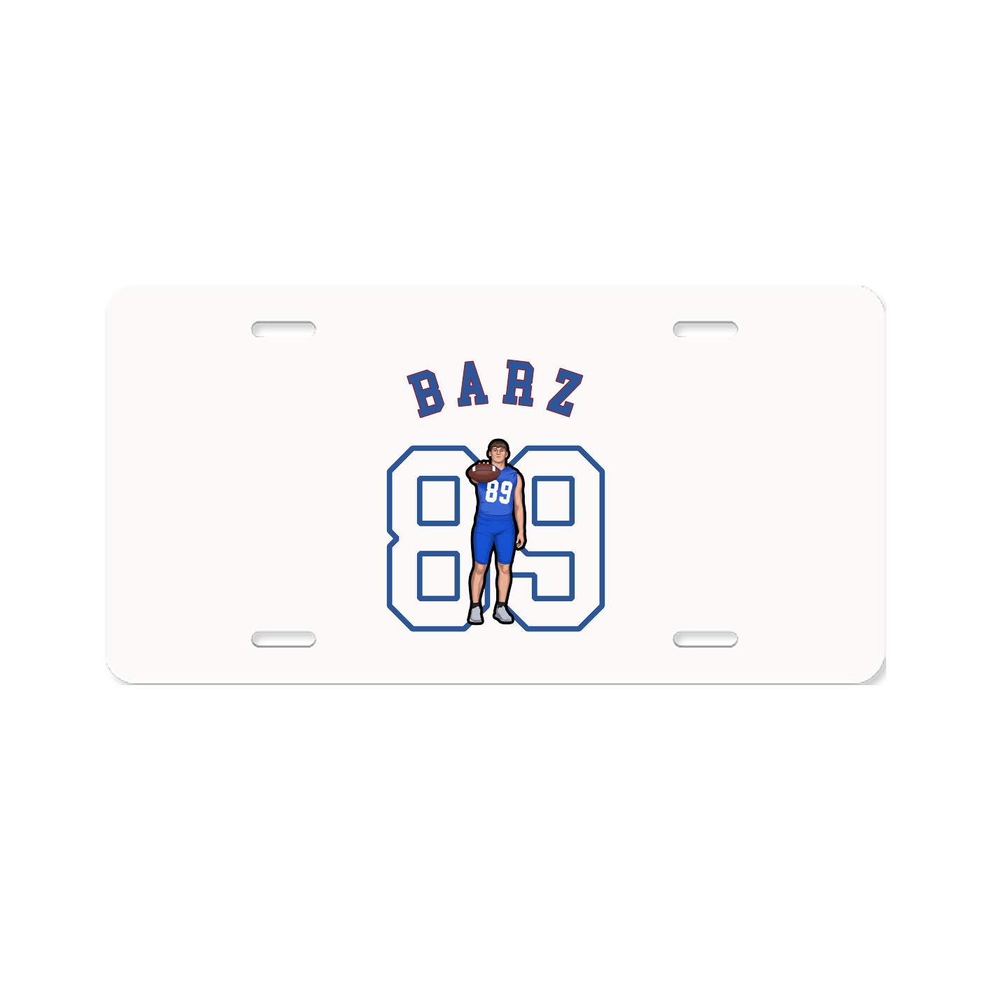 Aluminum License Plate