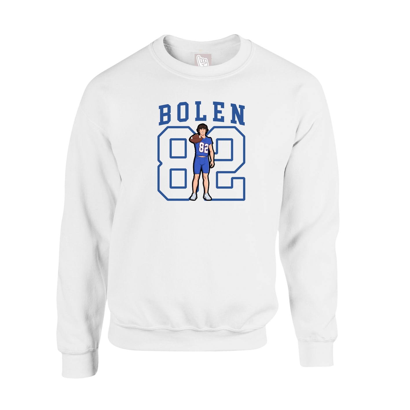 Fleece Crew — Shirsey in White