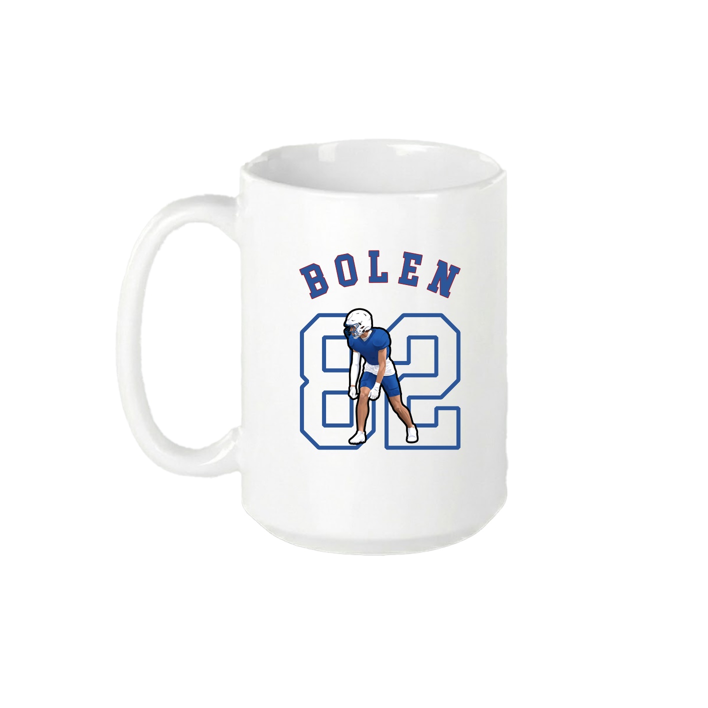 15oz Coffee Mug — Shirsey Arch in White
