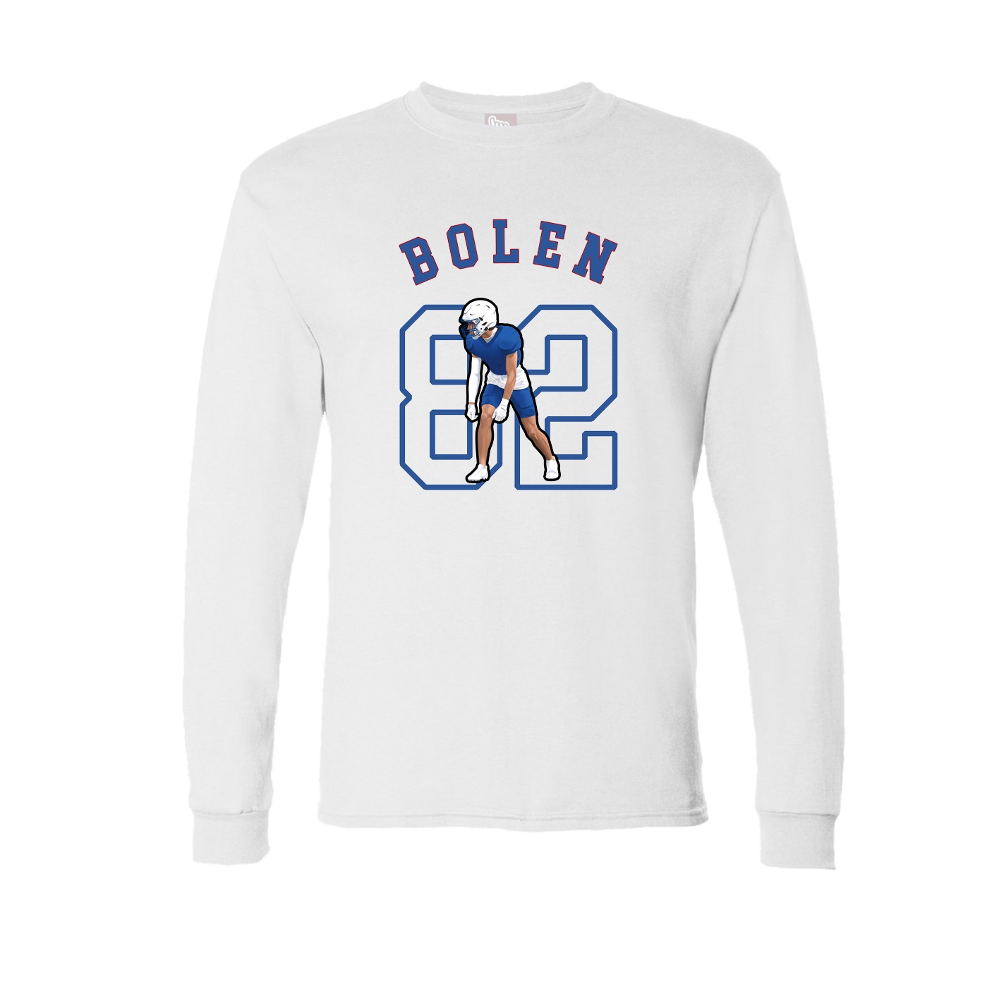 Long Sleeve Tee — Shirsey Arch in White