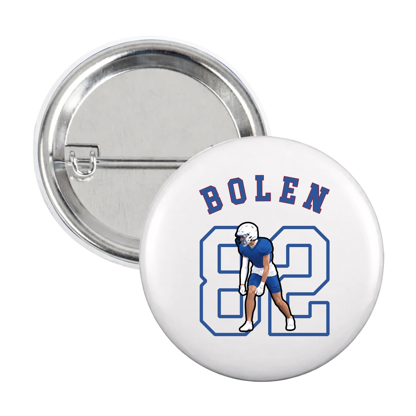 Game Day Button — Shirsey Arch in White