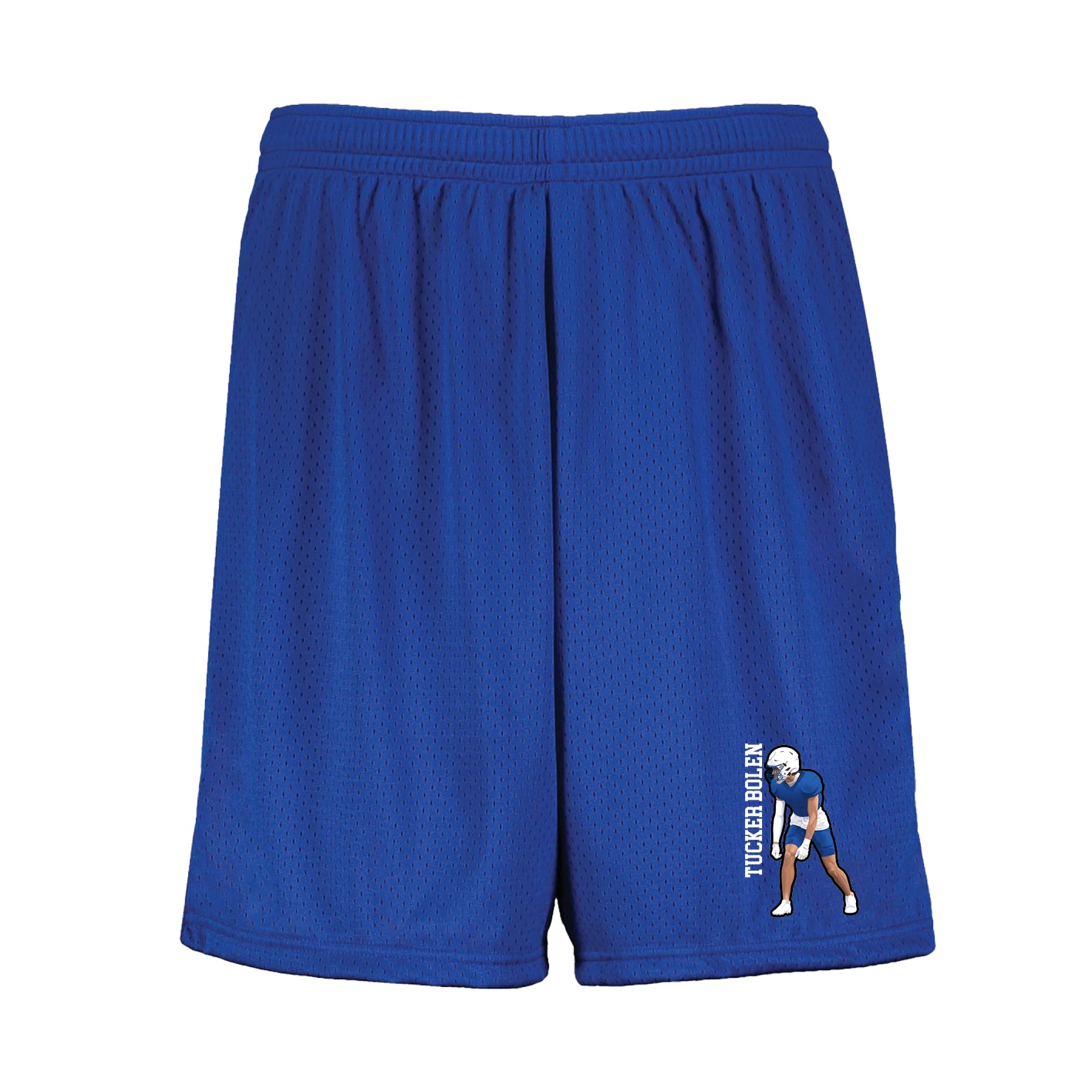 Shorts — Name Vertical in Royal