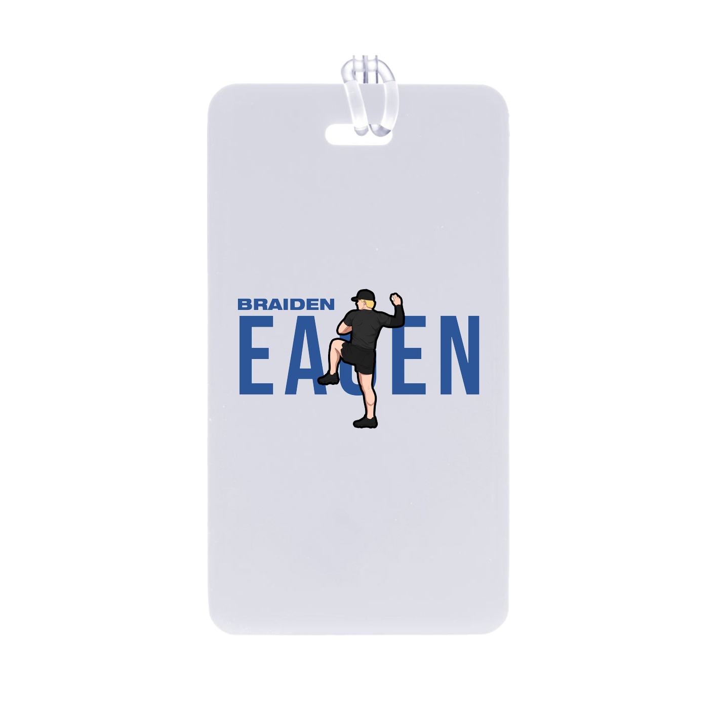 Bag Tag — Player Name in Classic