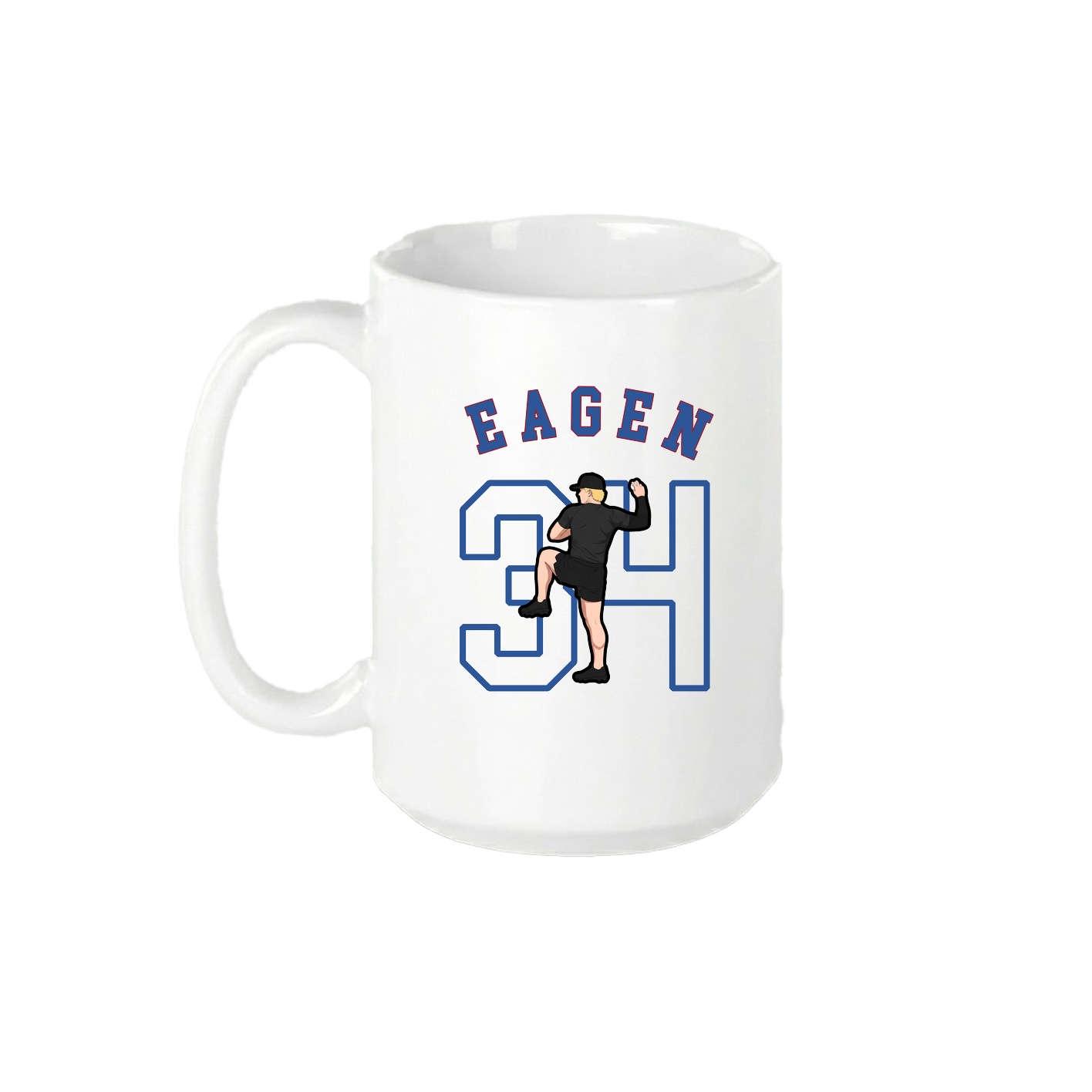15oz Coffee Mug — Shirsey Arch in White